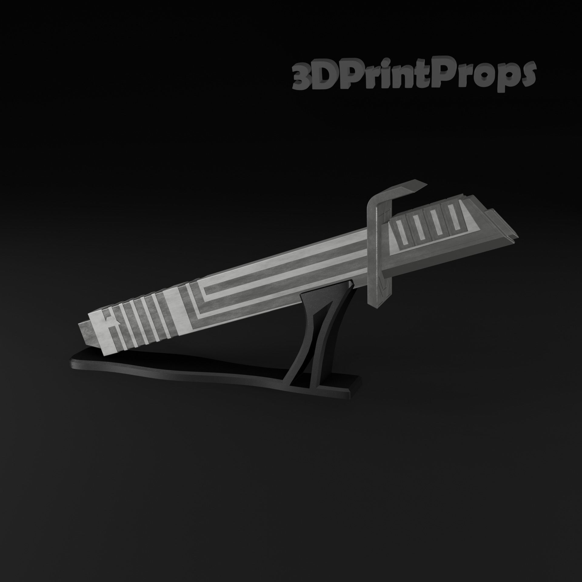 Darksaber from Star Wars 3D print model_7