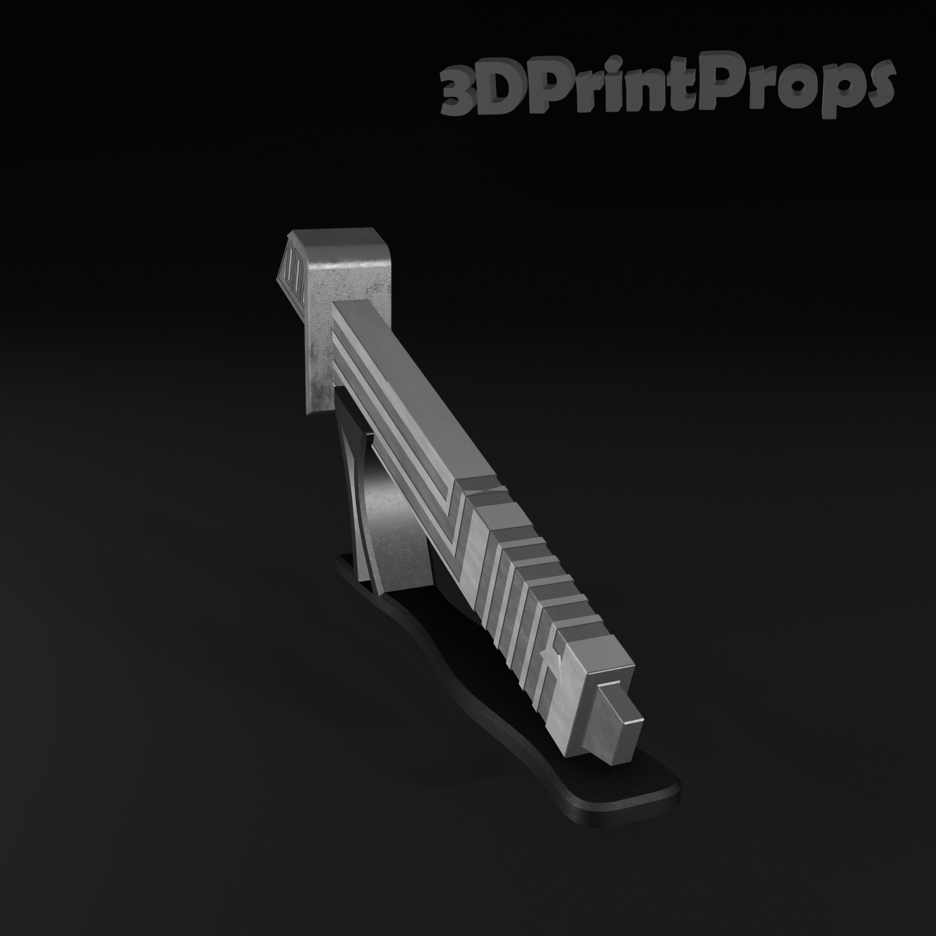 Darksaber from Star Wars 3D print model_10