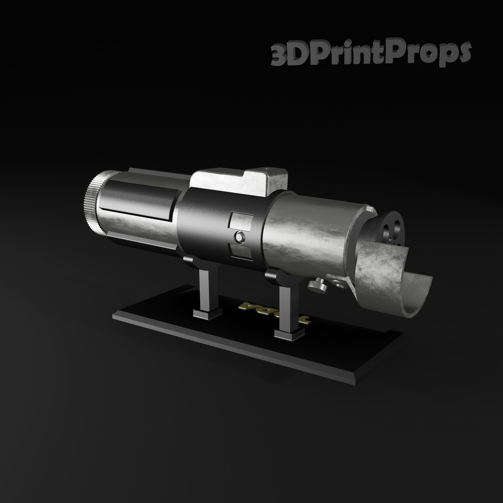 Yoda Lightsaber 3D print model_6