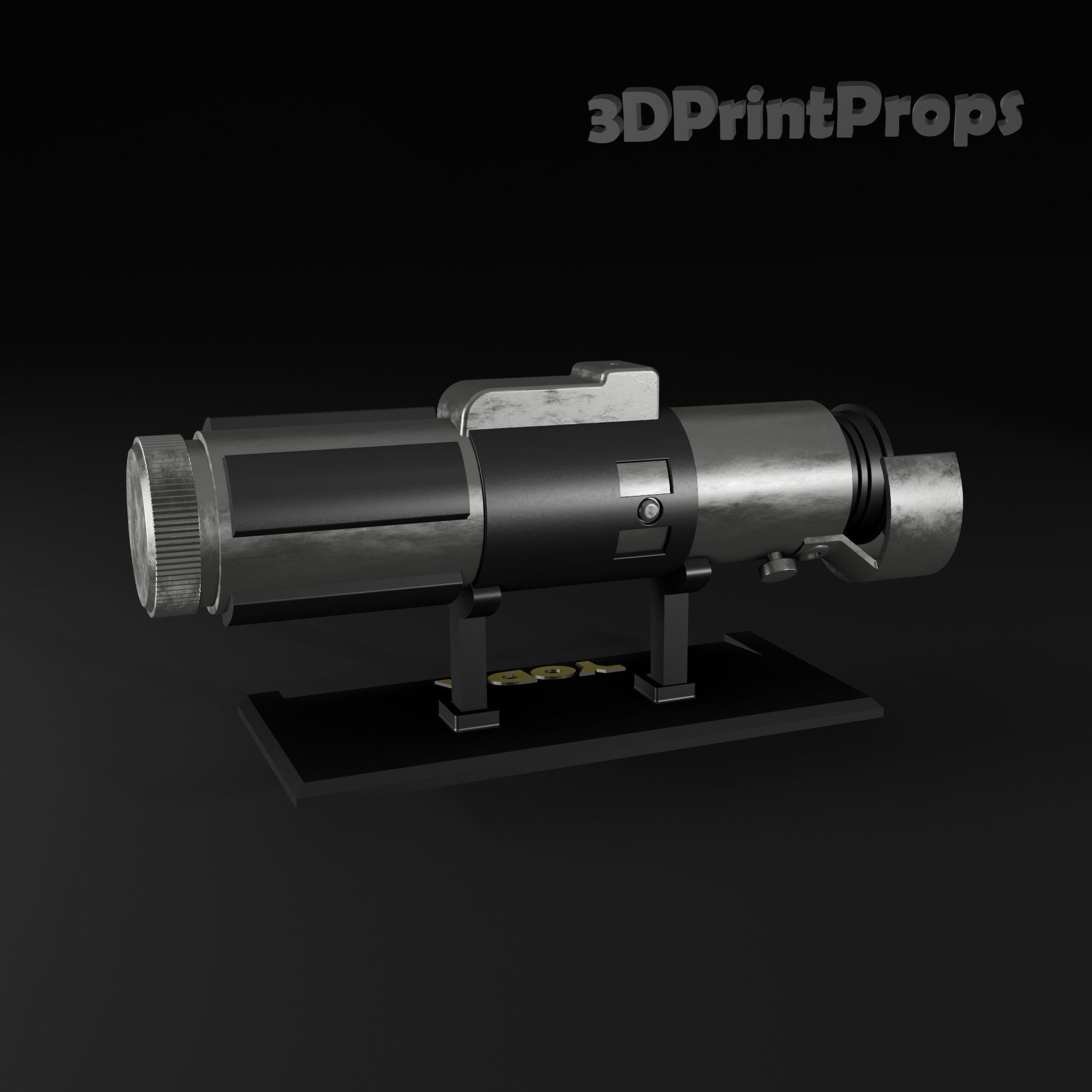 Yoda Lightsaber 3D print model_7