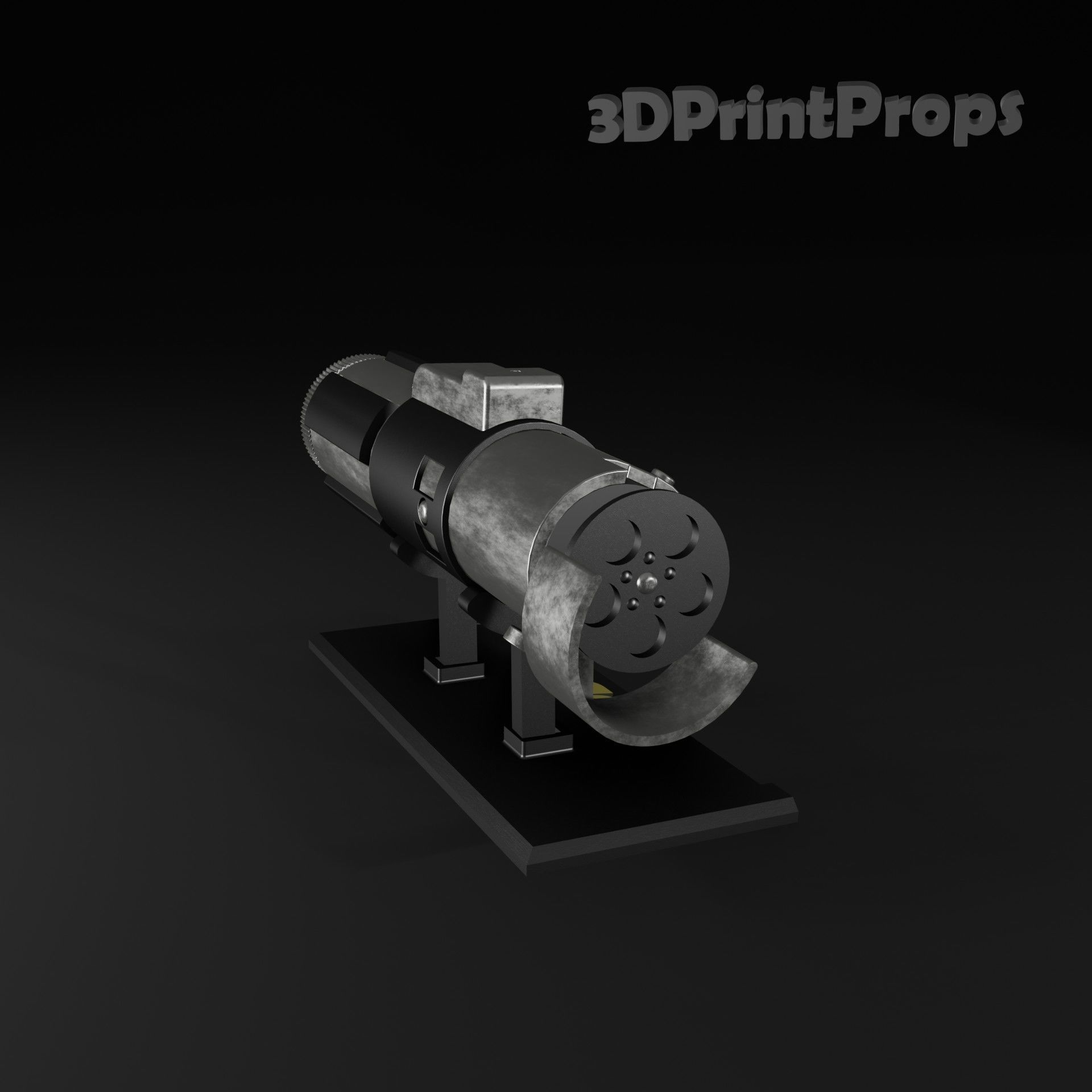 Yoda Lightsaber 3D print model_4