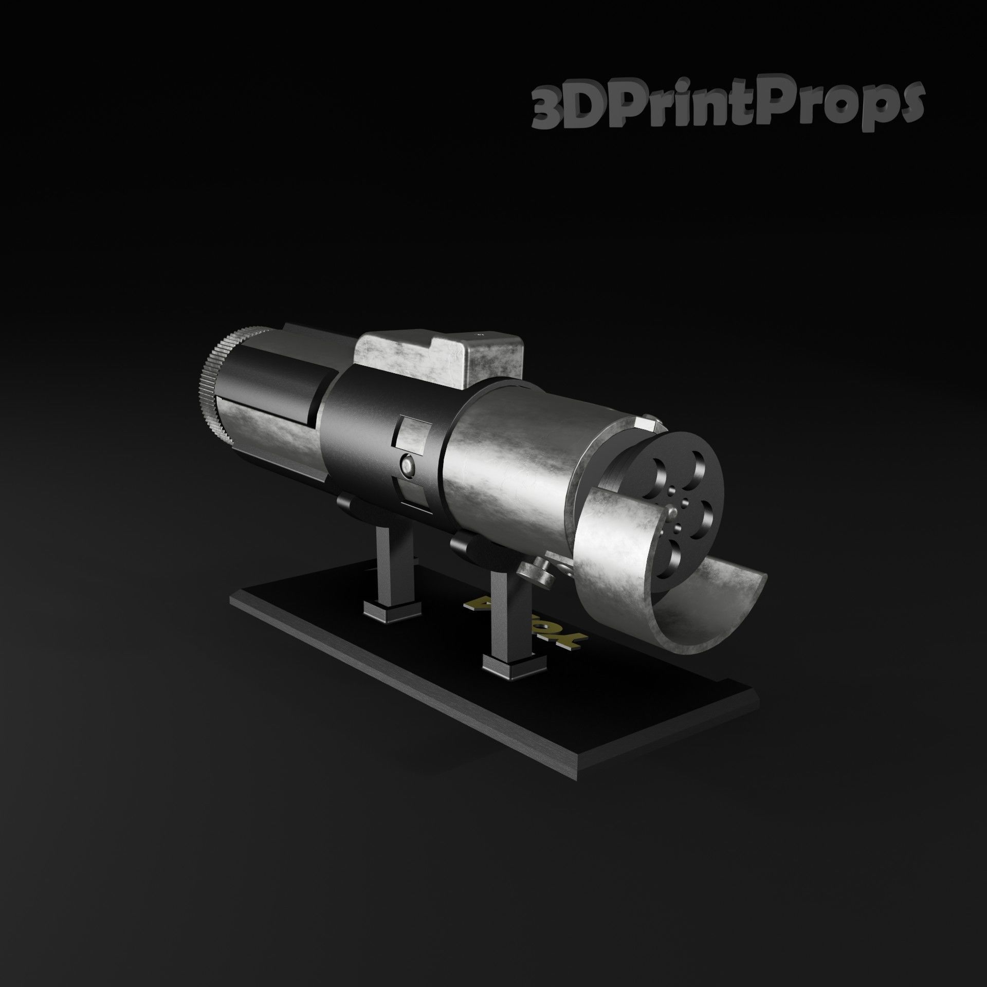 Yoda Lightsaber 3D print model_5