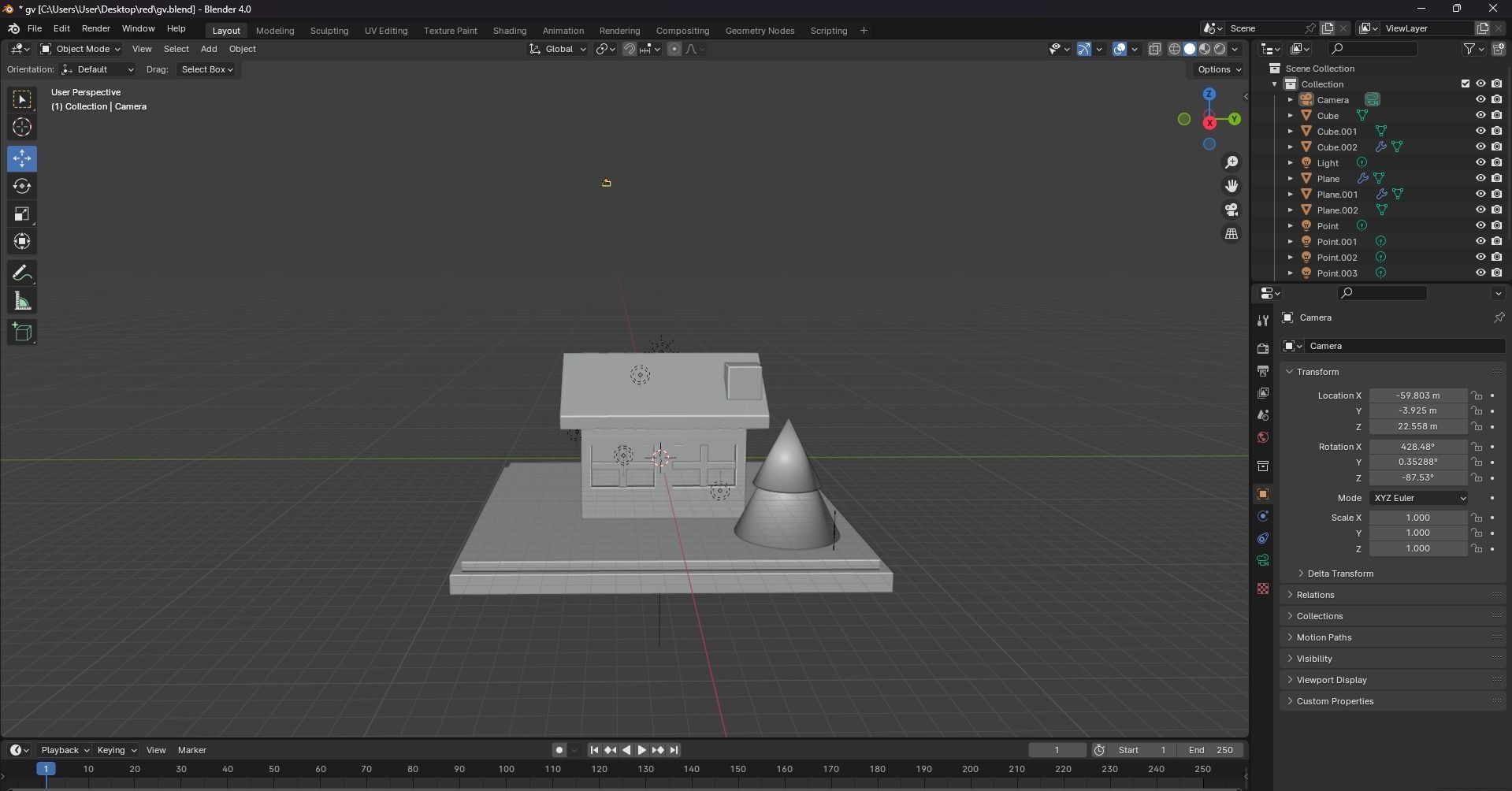 HOUSE 3D MODEL 3D model_3
