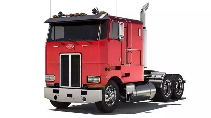 Peterbilt 362 6x4 1981 3D model