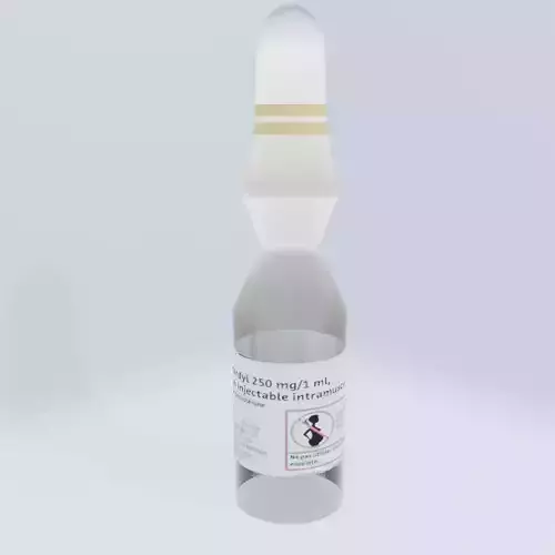 medecine glass ampoule for injections