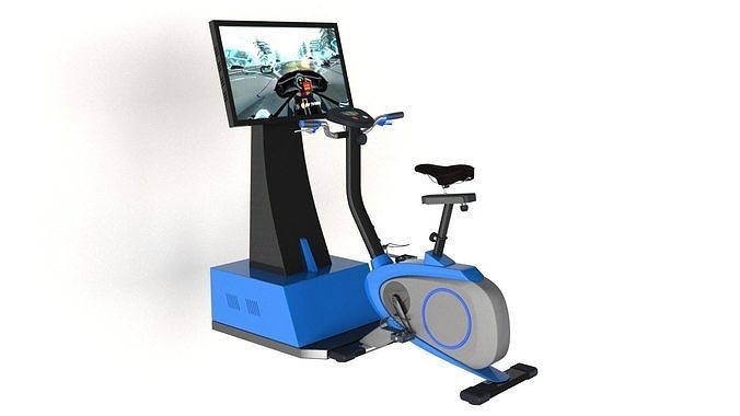 Virtual reality bycicle 3D model