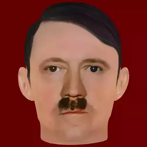  Adolf Hitler Low-poly 3D model