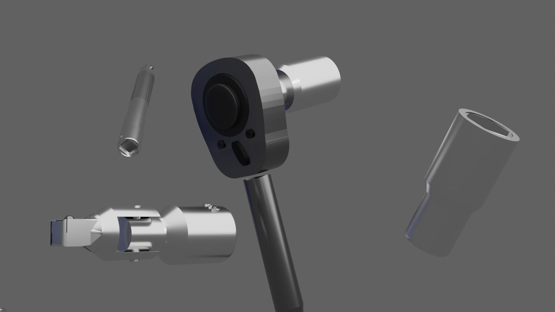 Screwdriver workshop equipment 3D print model_2