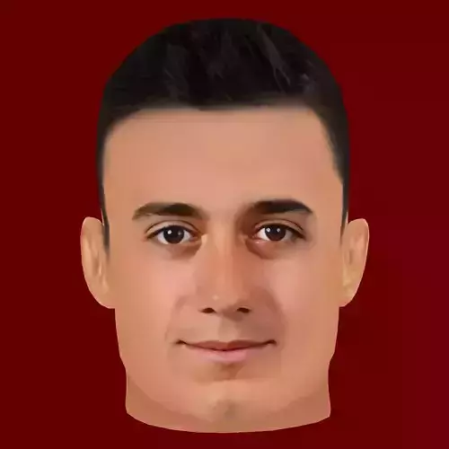 Lucas Vazquez Head - Low poly head for game