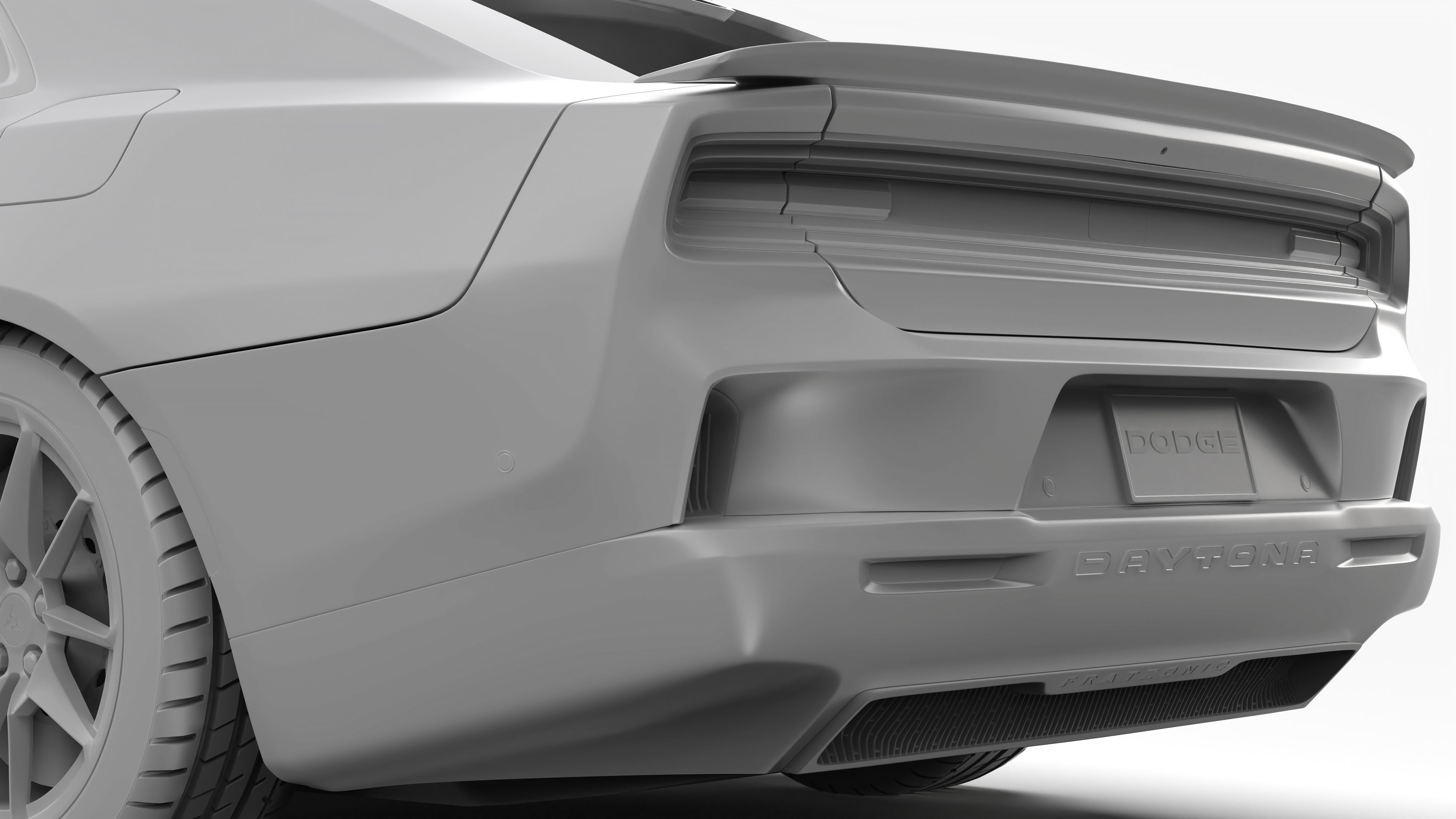 Dodge Charger Daytona 2025 3D model CGTrader