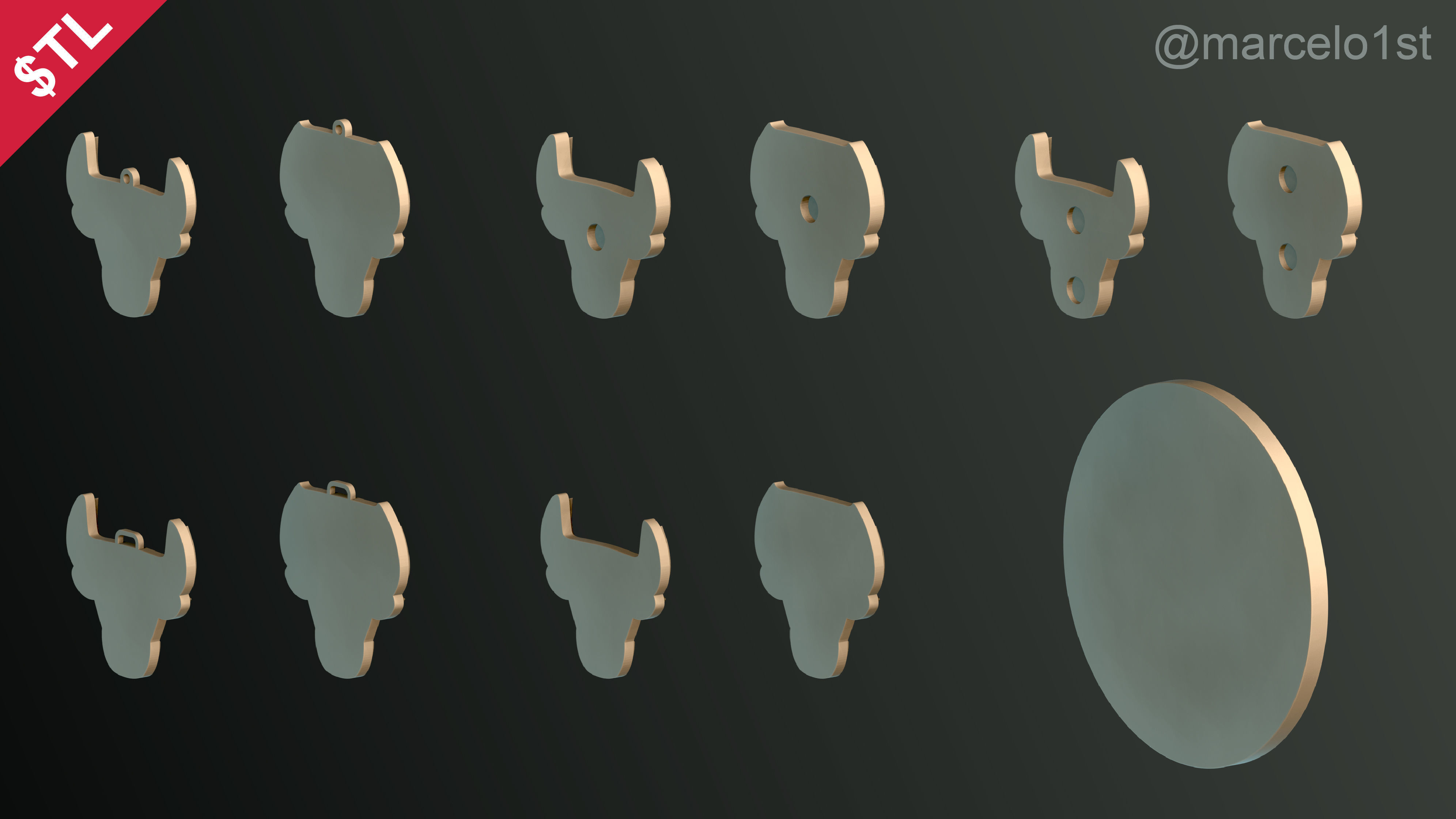 NBA CENTRAL - Chicago Bulls Pack 3D print model_26