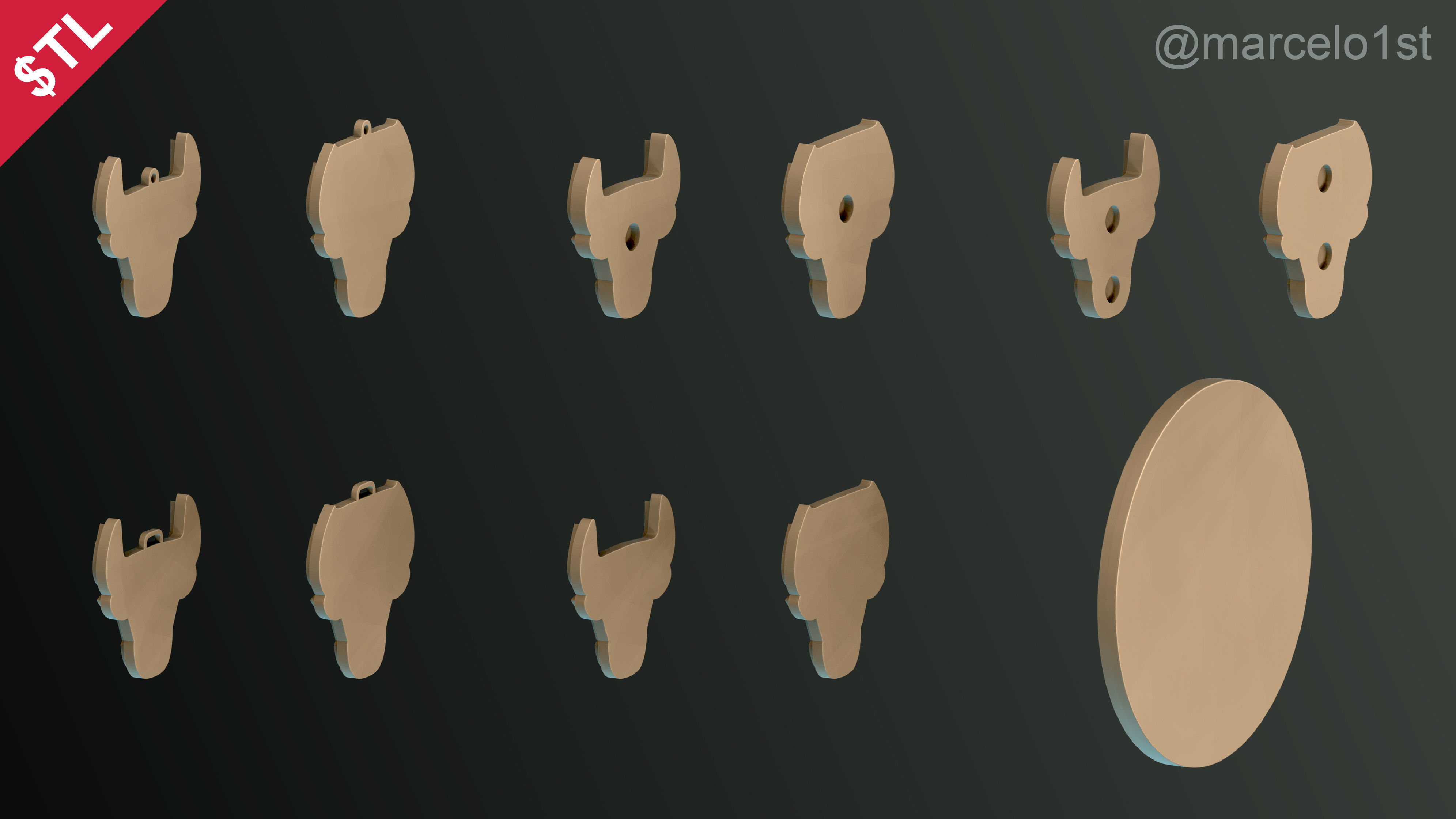 NBA CENTRAL - Chicago Bulls Pack 3D print model_18