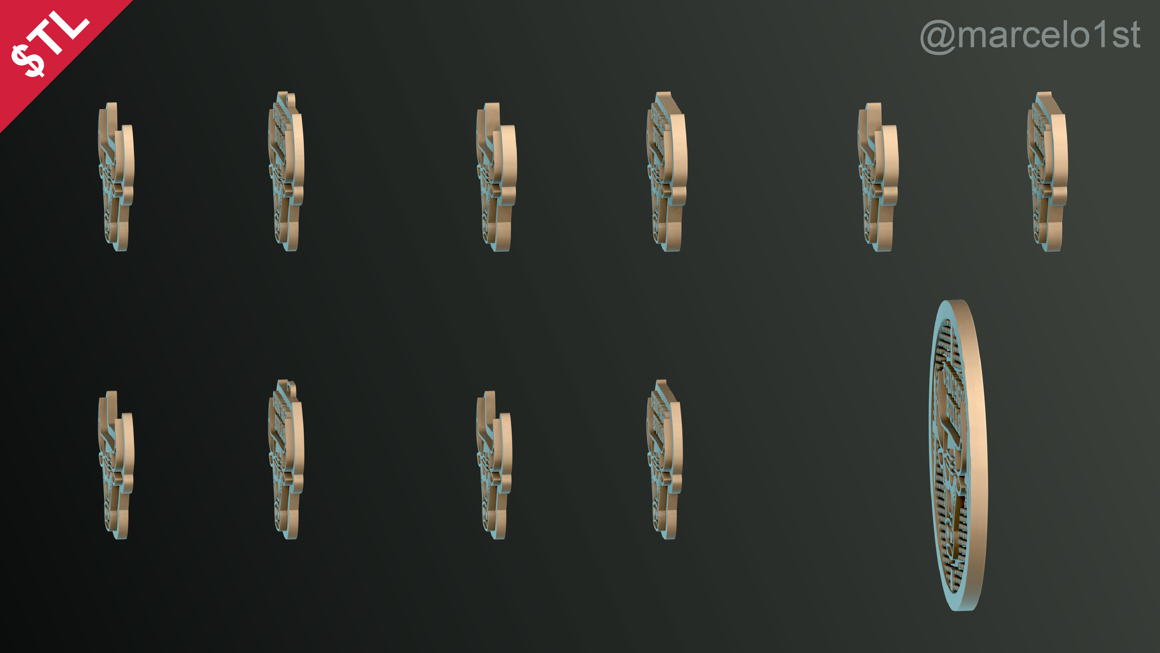 NBA CENTRAL - Chicago Bulls Pack 3D print model_15