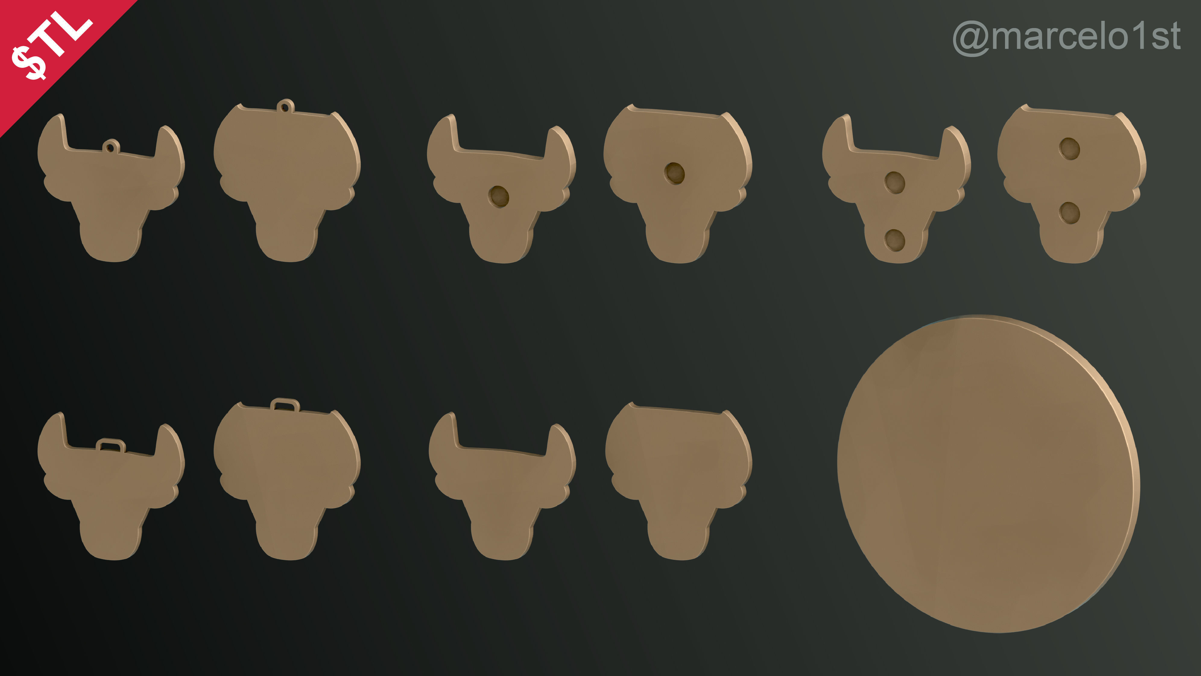 NBA CENTRAL - Chicago Bulls Pack 3D print model_24