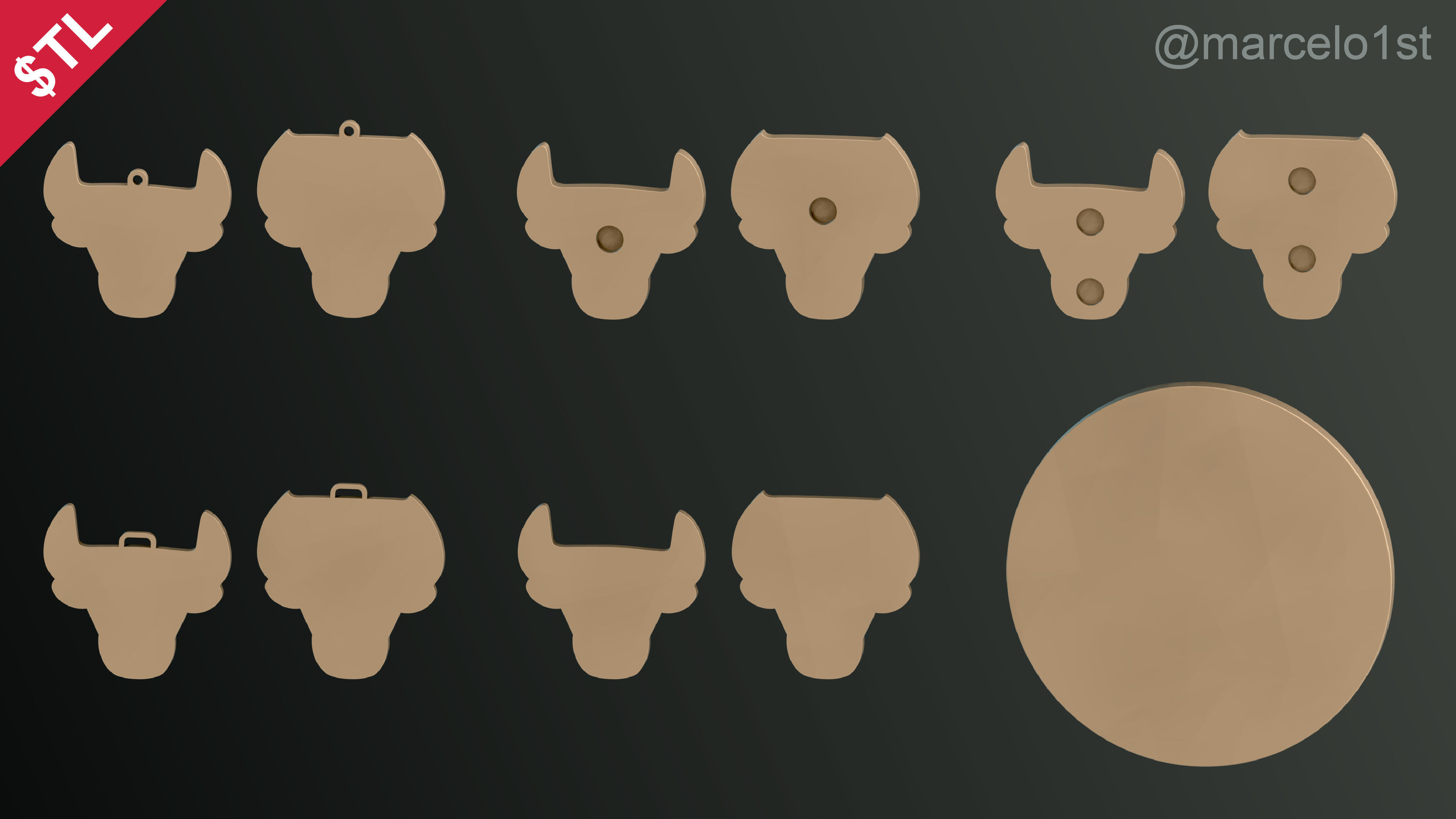 NBA CENTRAL - Chicago Bulls Pack 3D print model_23