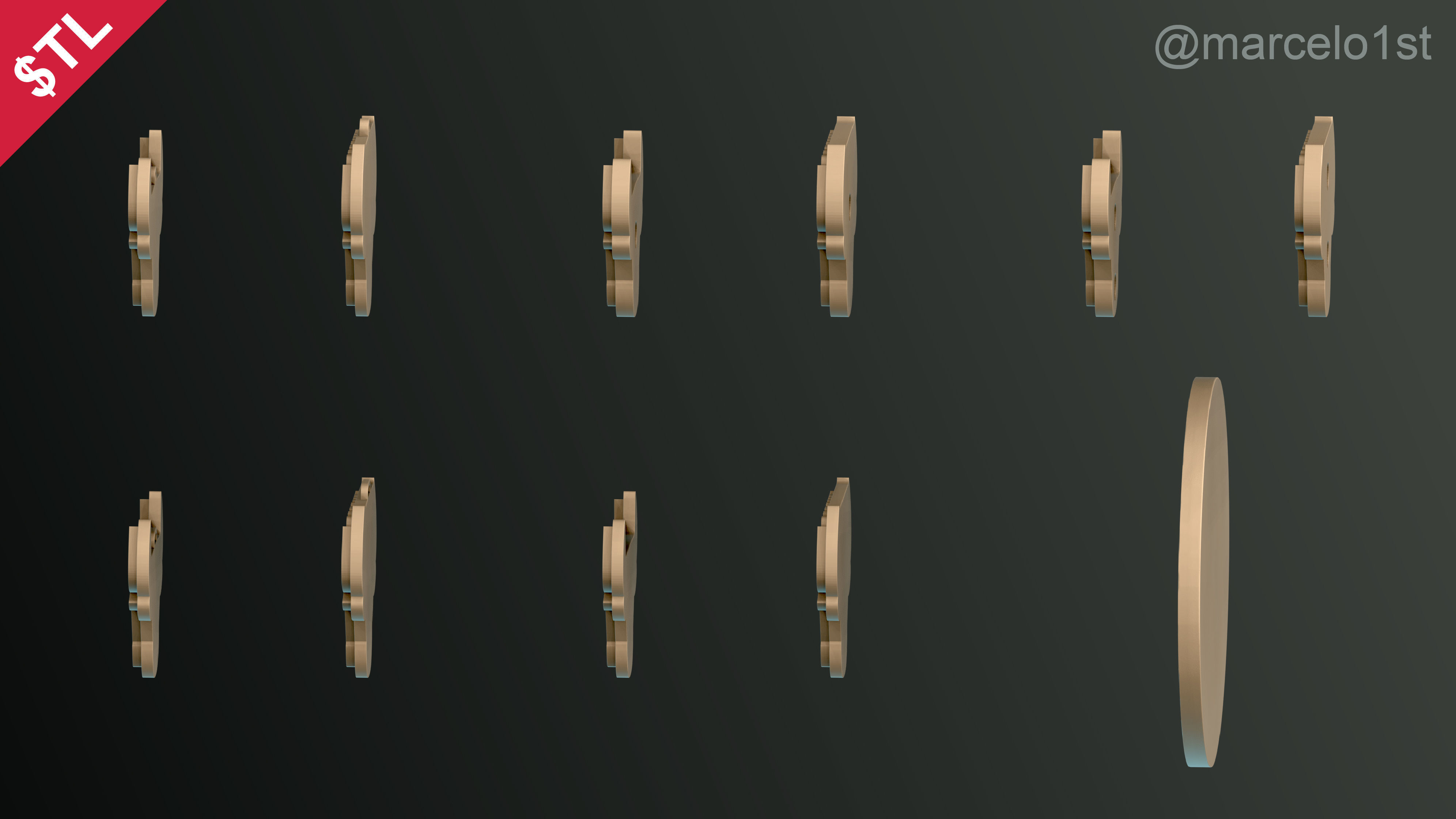 NBA CENTRAL - Chicago Bulls Pack 3D print model_16