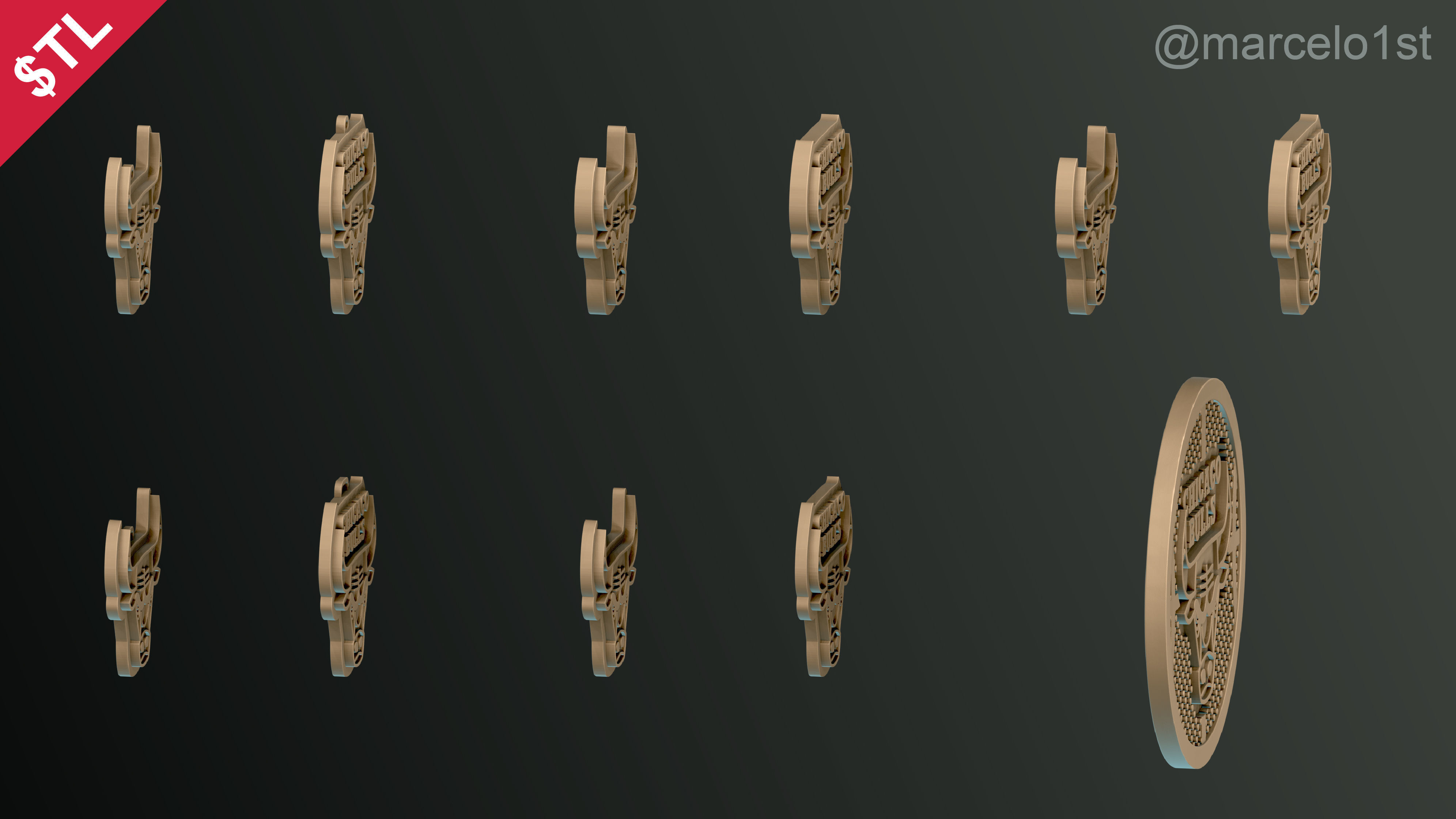 NBA CENTRAL - Chicago Bulls Pack 3D print model_30