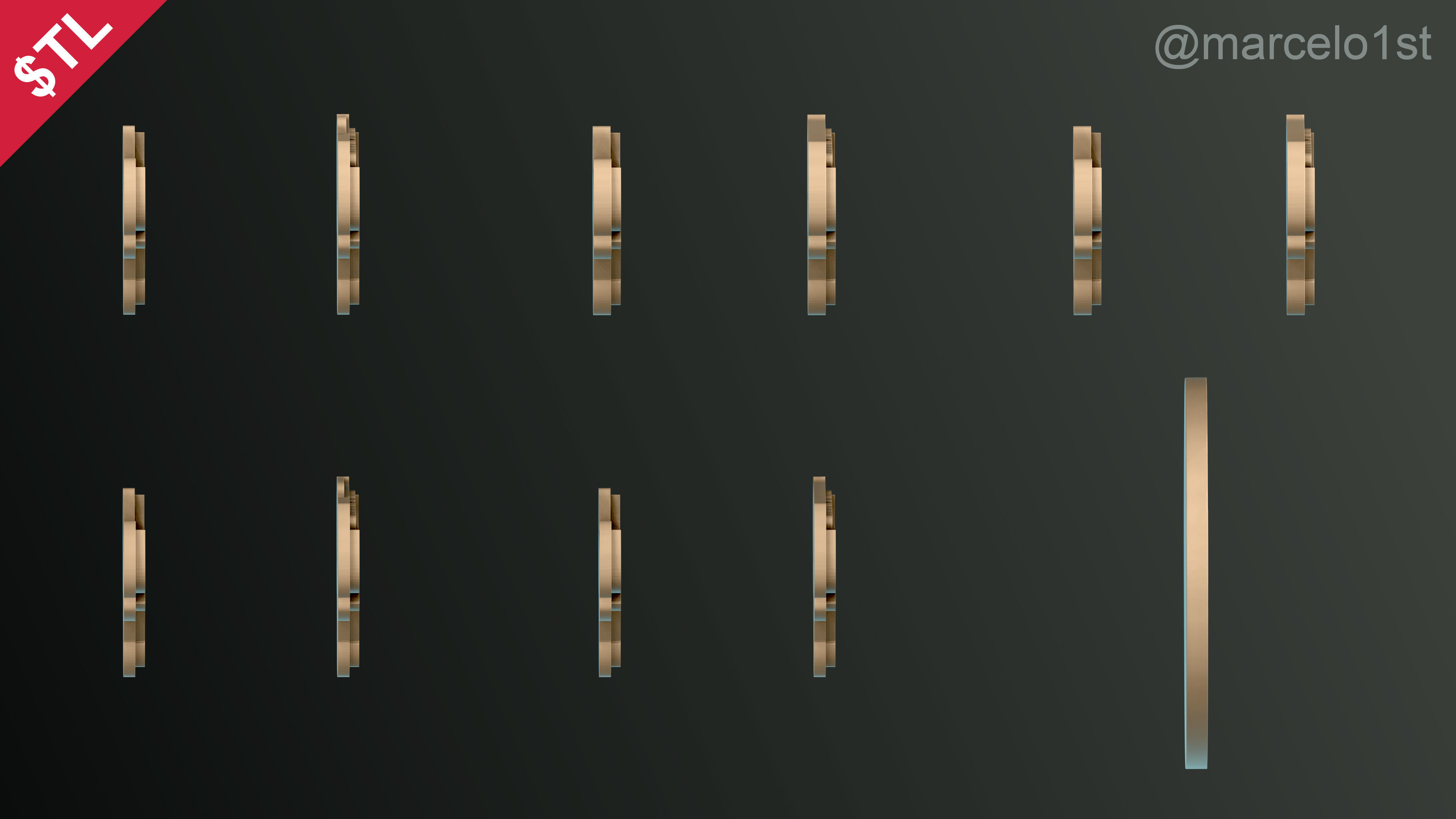 NBA CENTRAL - Chicago Bulls Pack 3D print model_29