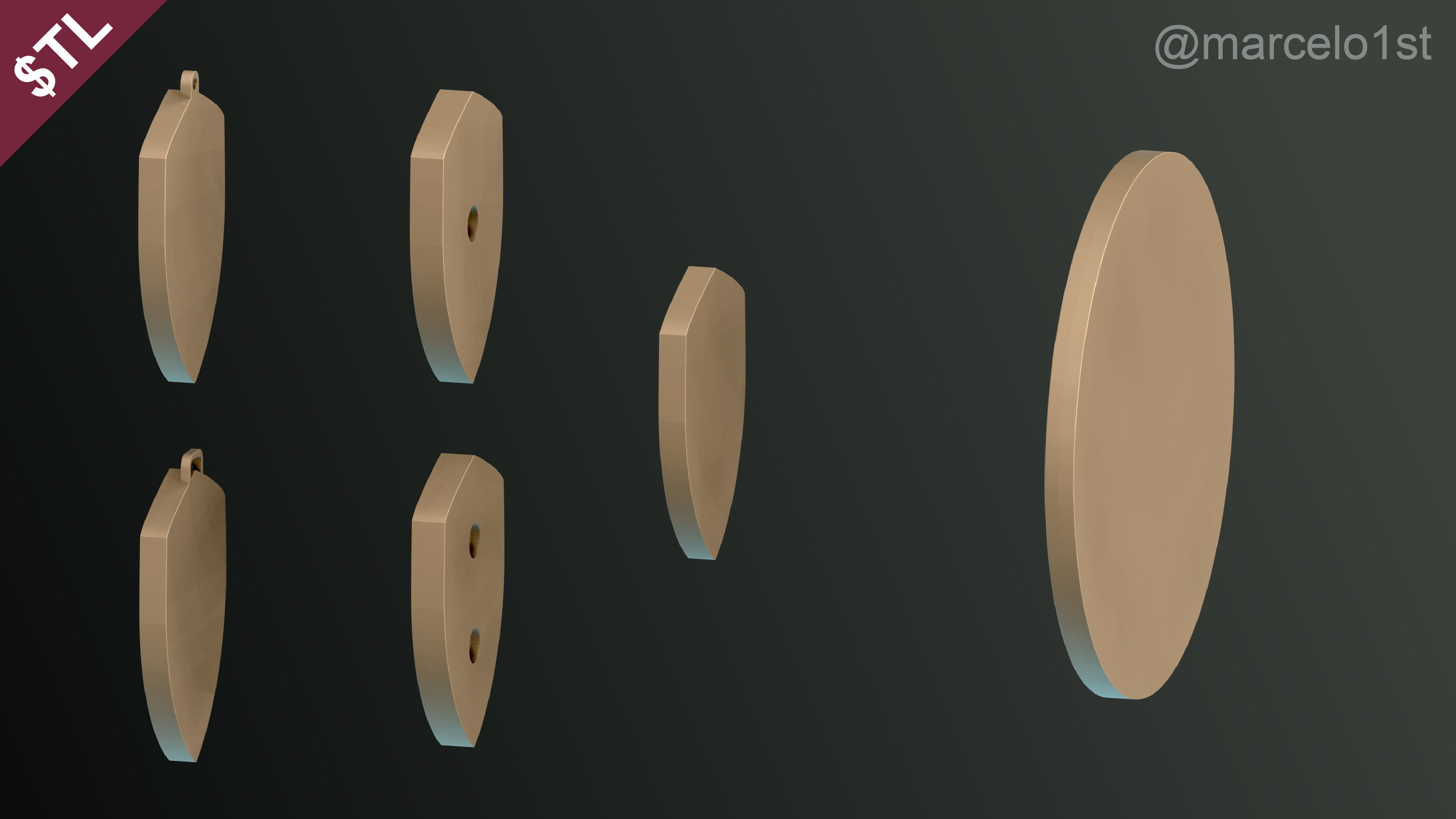 NBA CENTRAL - Cleveland Cavaliers Pack 3D print model_17