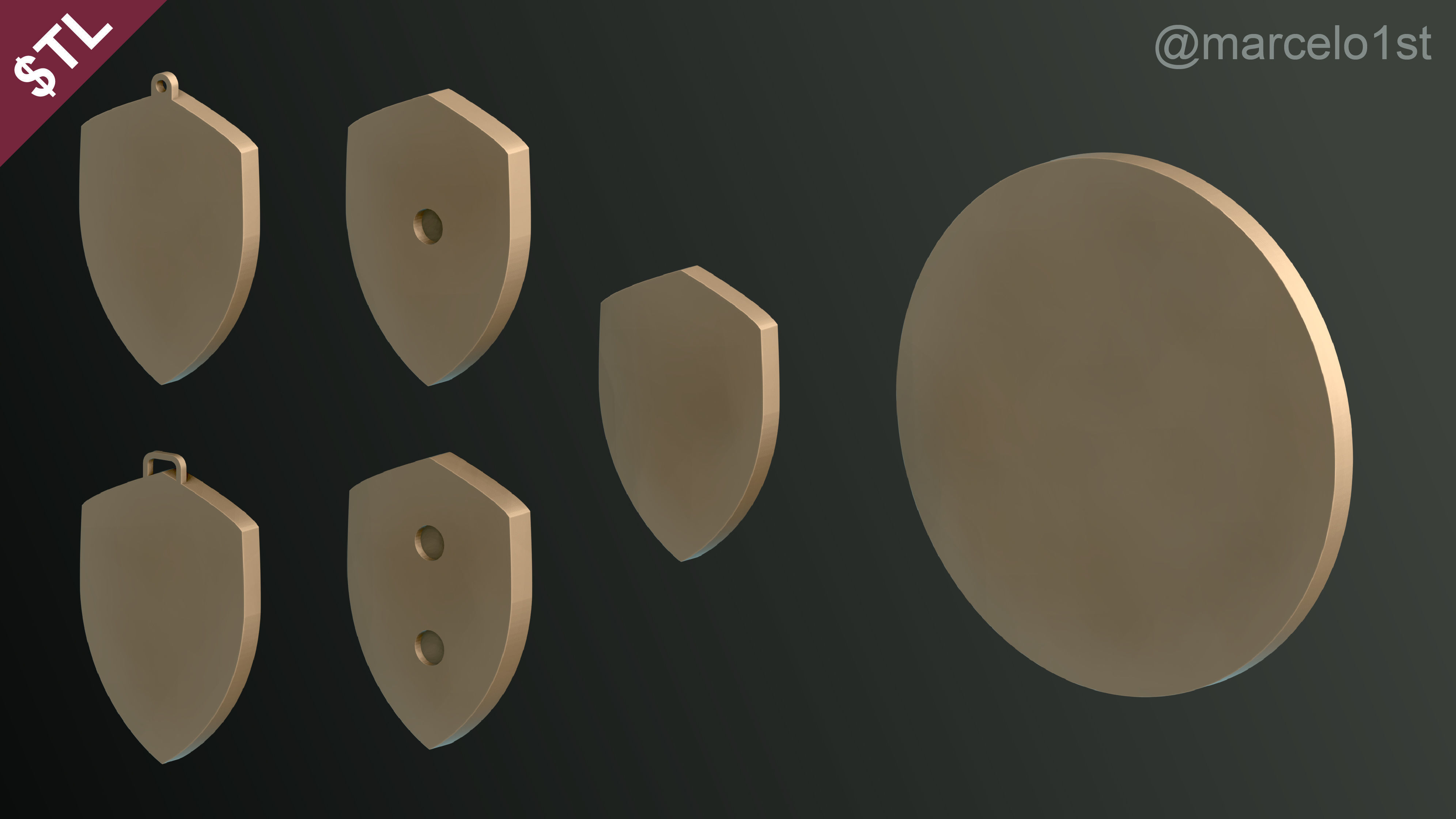 NBA CENTRAL - Cleveland Cavaliers Pack 3D print model_25
