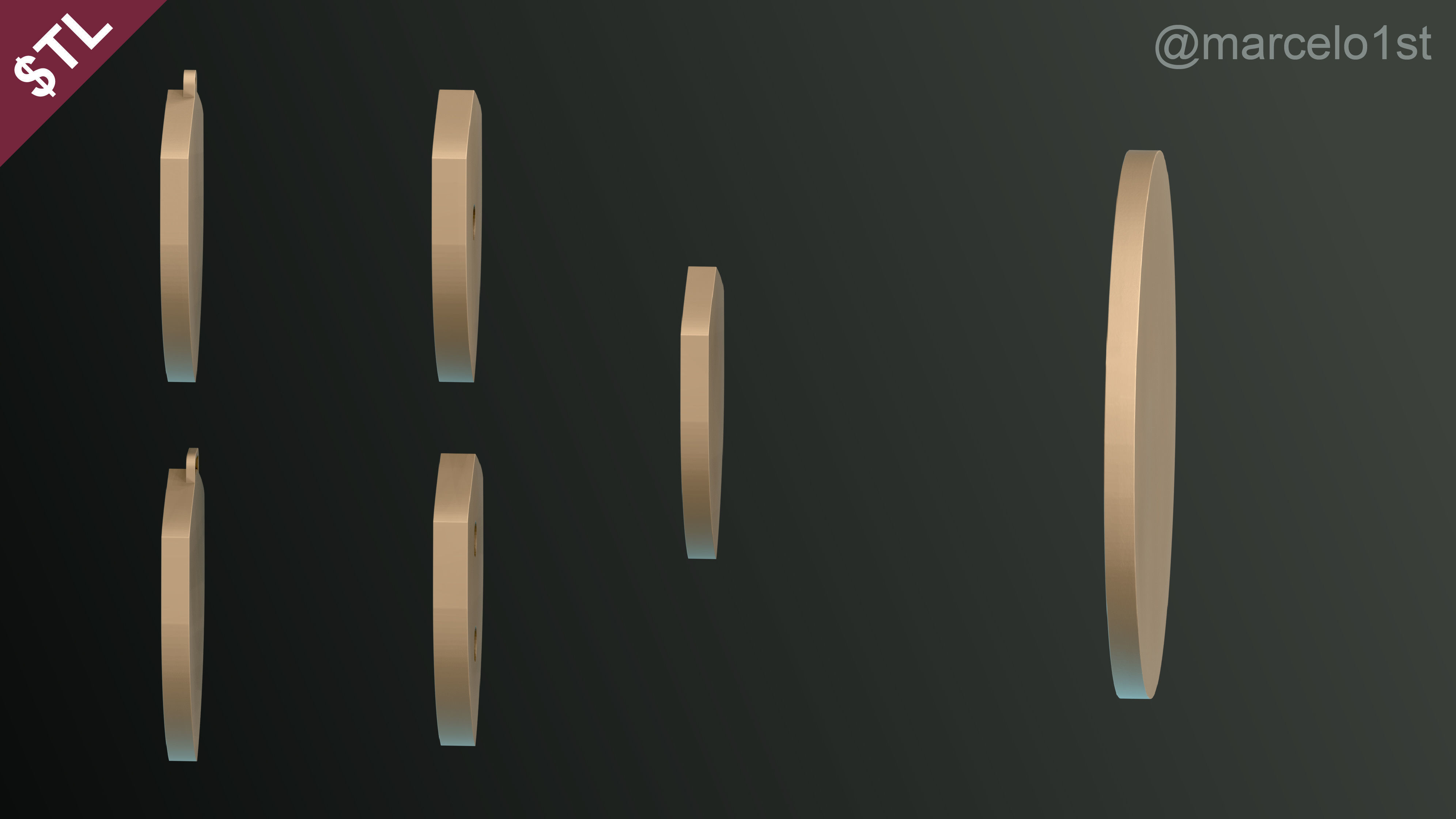 NBA CENTRAL - Cleveland Cavaliers Pack 3D print model_16