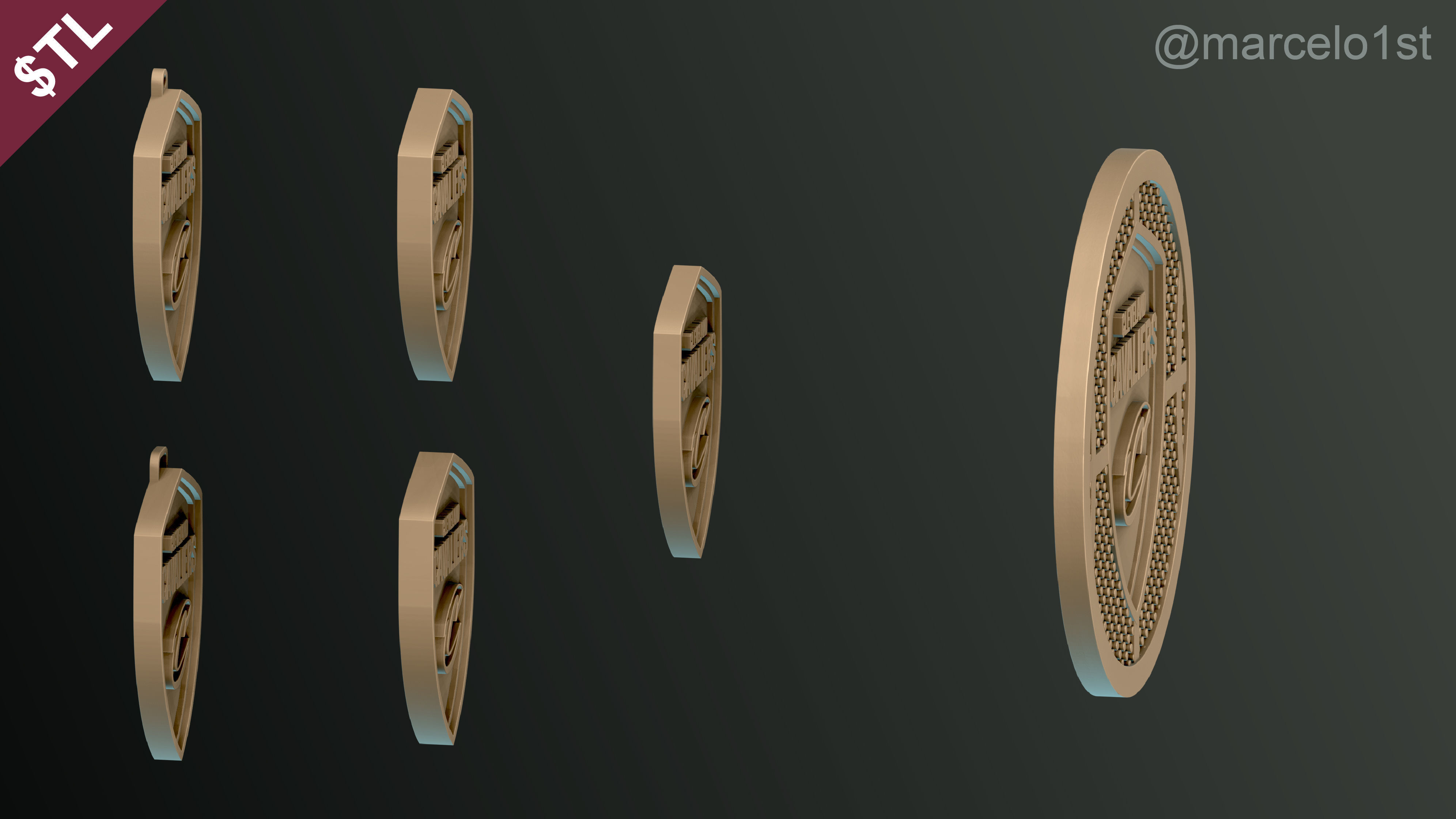 NBA CENTRAL - Cleveland Cavaliers Pack 3D print model_30