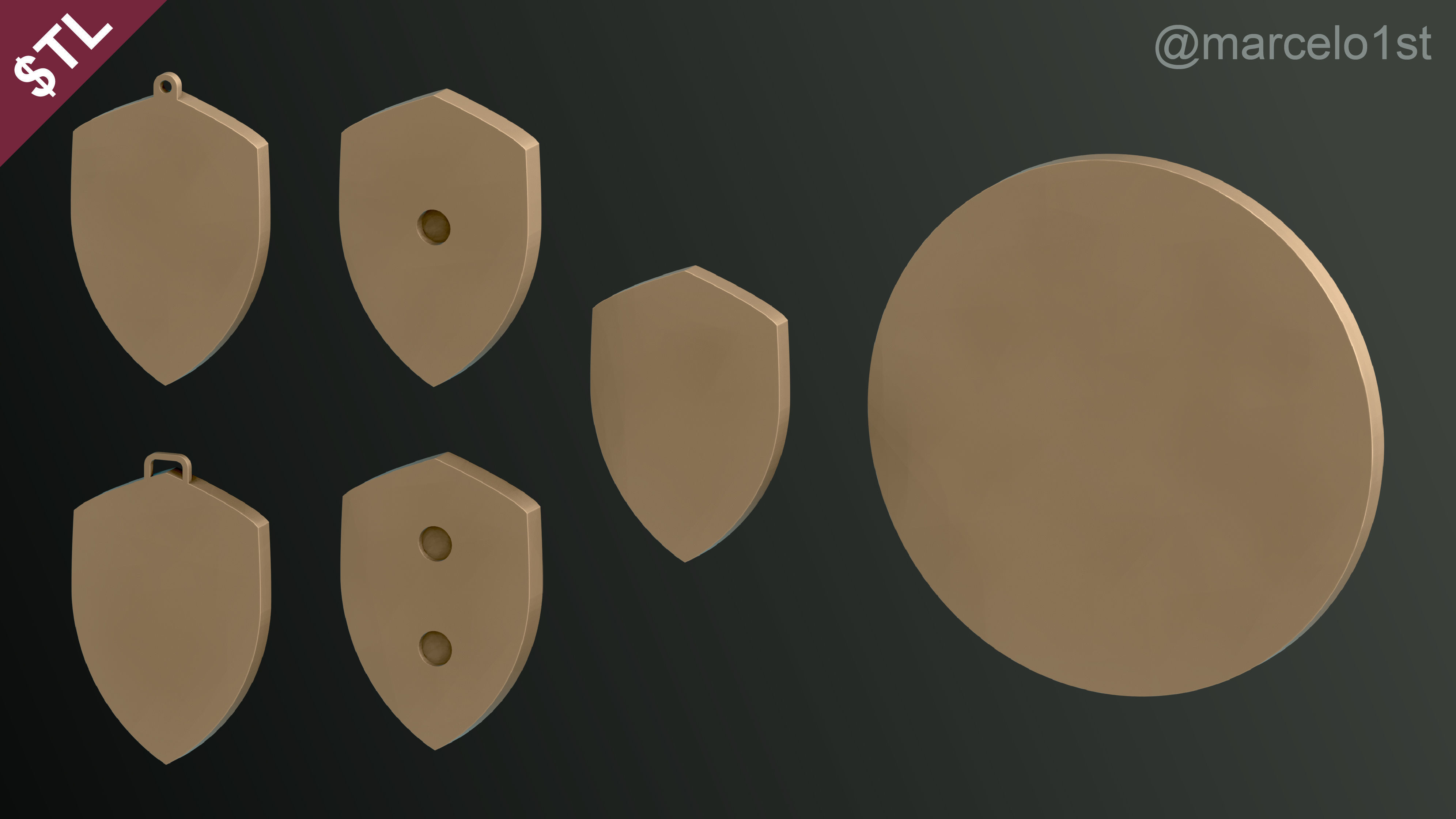 NBA CENTRAL - Cleveland Cavaliers Pack 3D print model_24