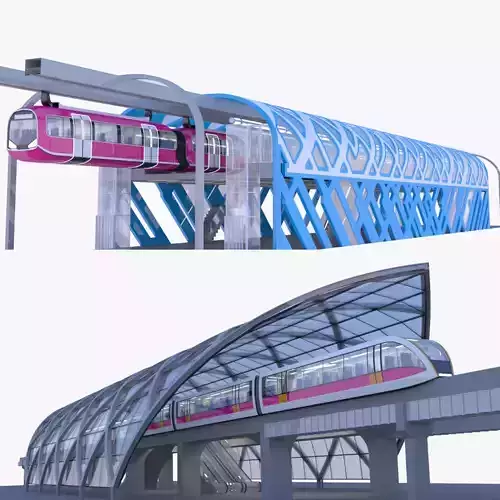 Monorail stations 2024 collection II 