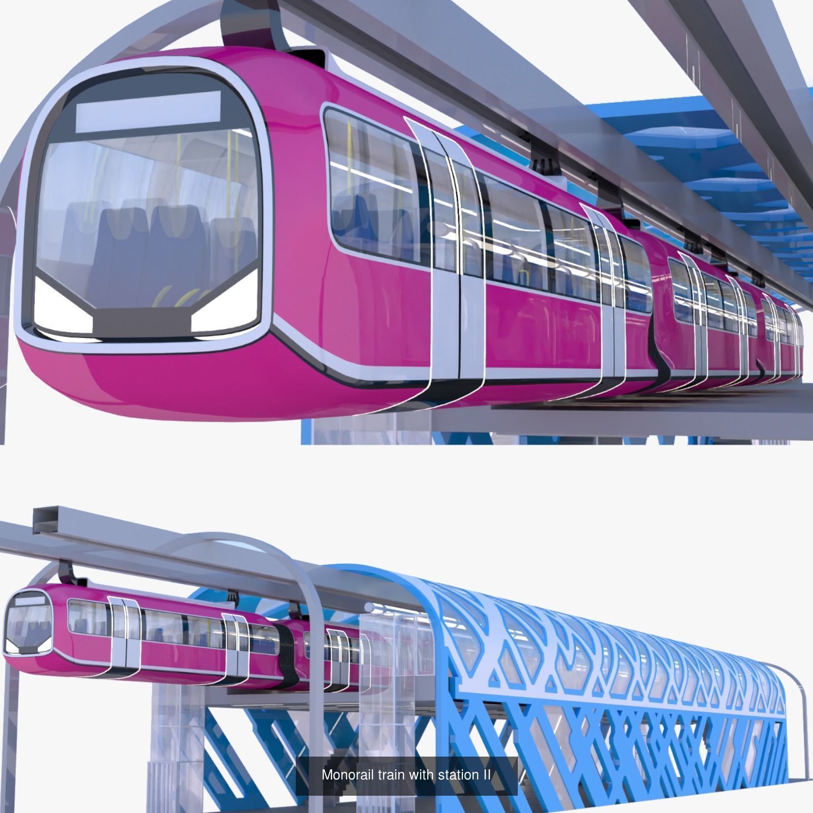 Monorail stations 2024 collection II _1