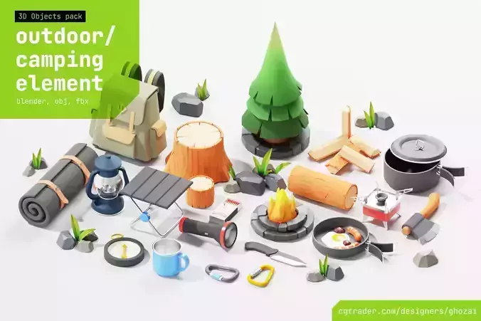 cartoon outdoor element