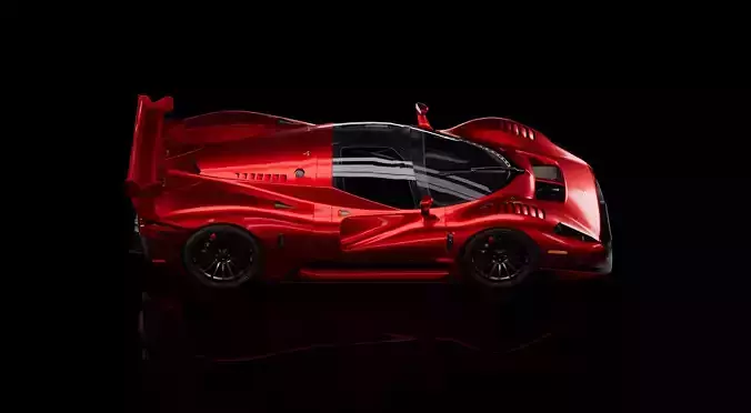 Ferrari Glickenhaus P45 Competizione  2011 3D model