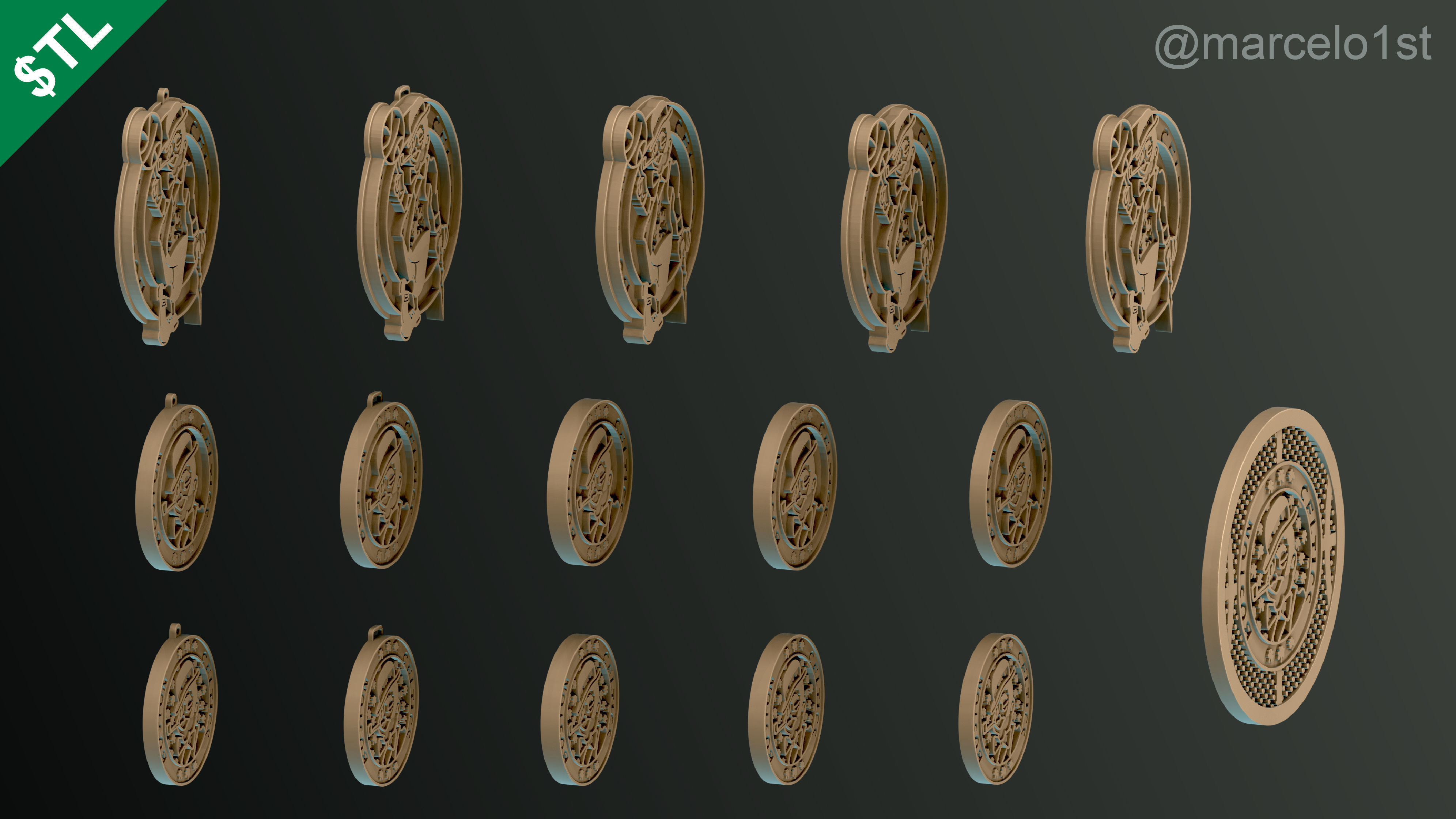 NBA ATLANTIC - Boston Celtics Pack 3D print model_31