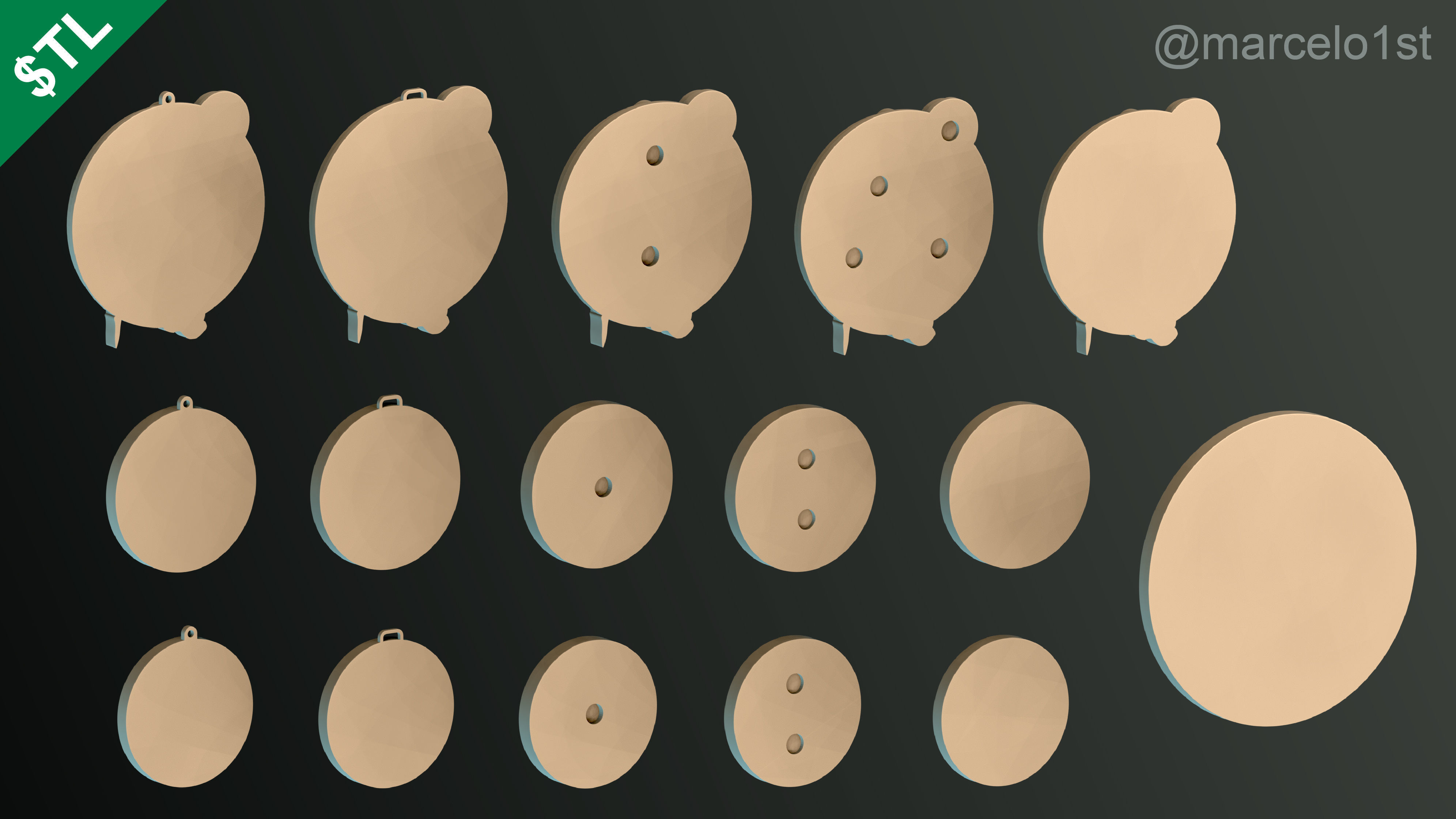 NBA ATLANTIC - Boston Celtics Pack 3D print model_20