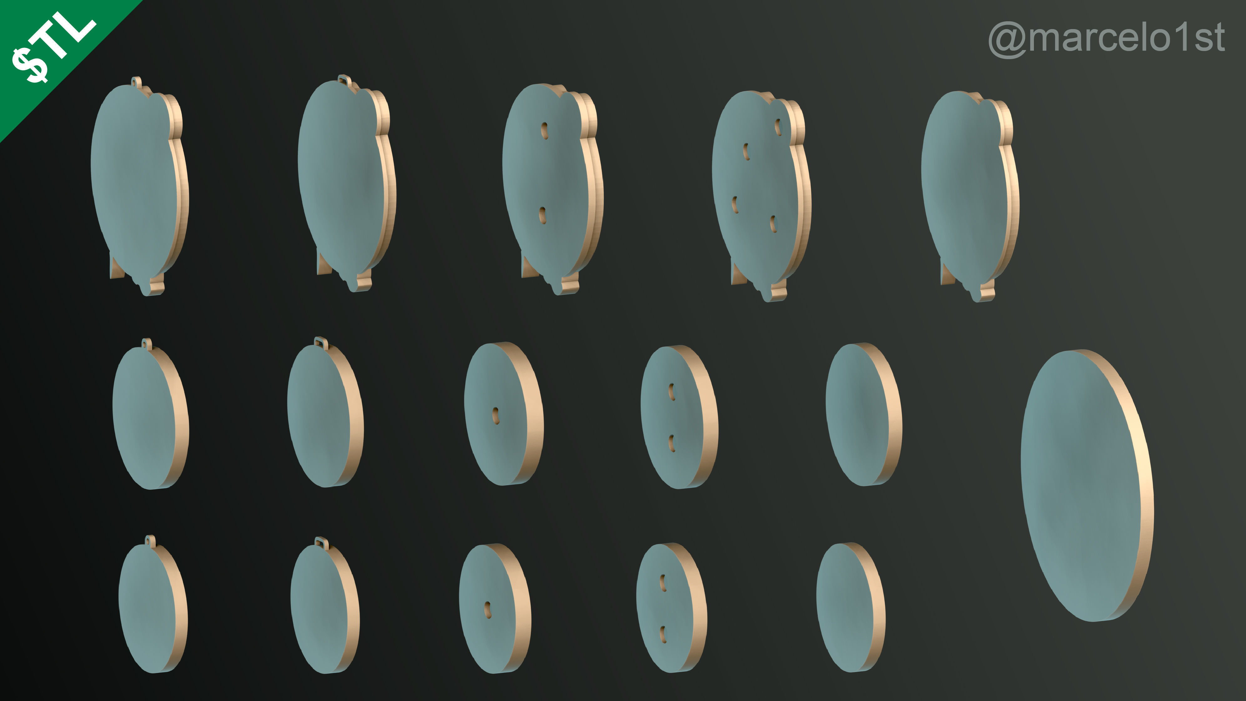 NBA ATLANTIC - Boston Celtics Pack 3D print model_27