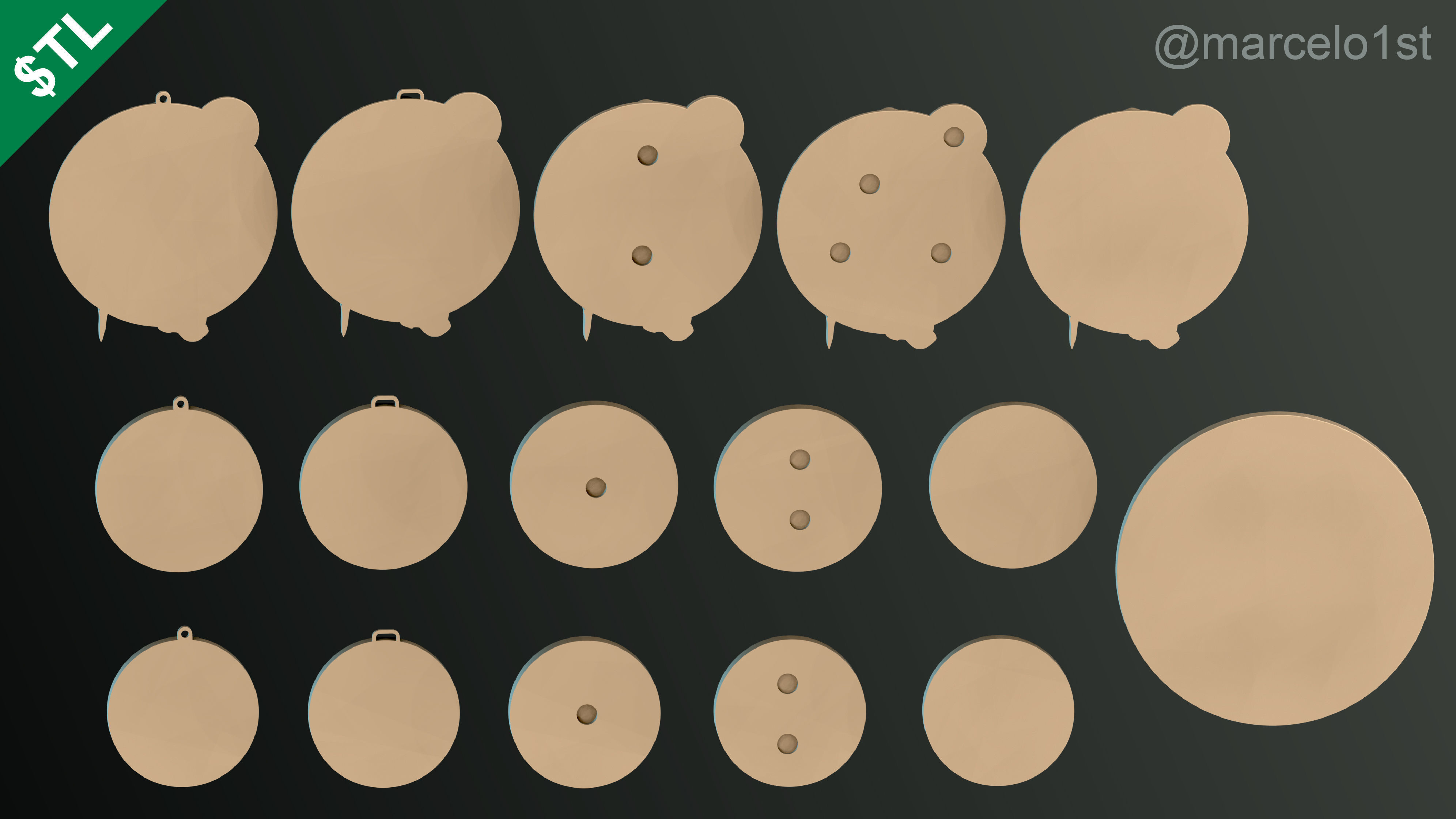 NBA ATLANTIC - Boston Celtics Pack 3D print model_22