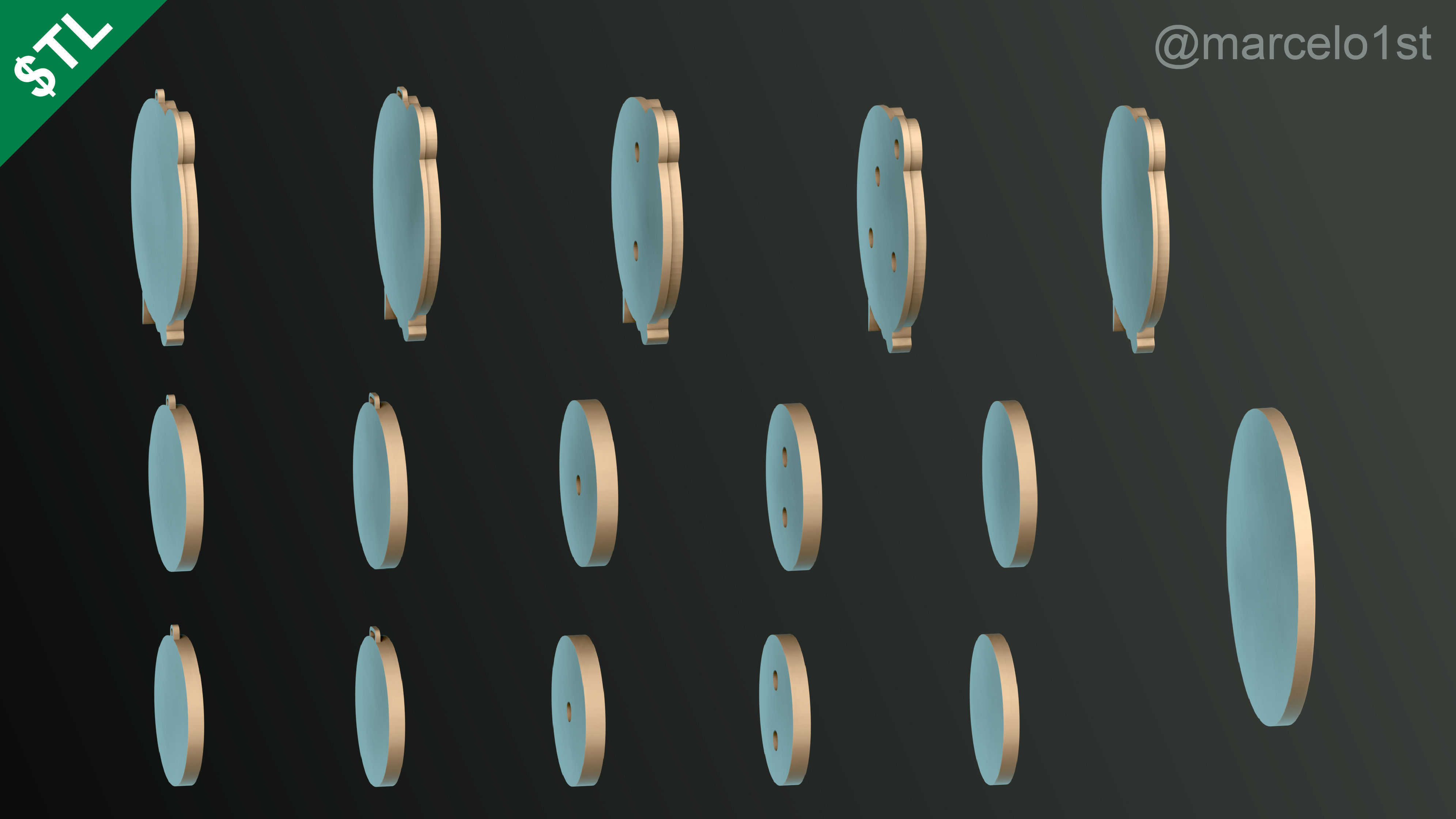 NBA ATLANTIC - Boston Celtics Pack 3D print model_28