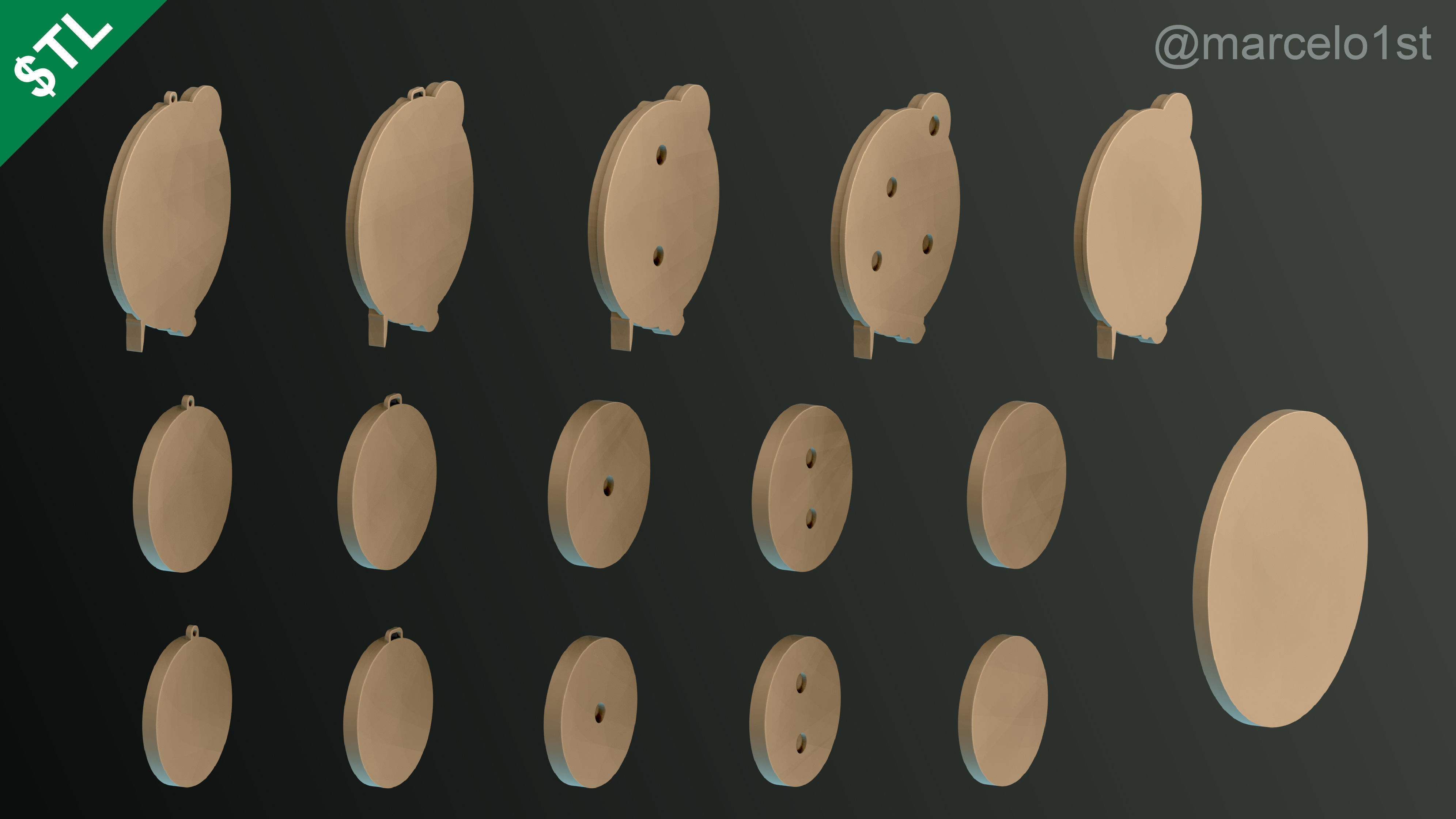 NBA ATLANTIC - Boston Celtics Pack 3D print model_18