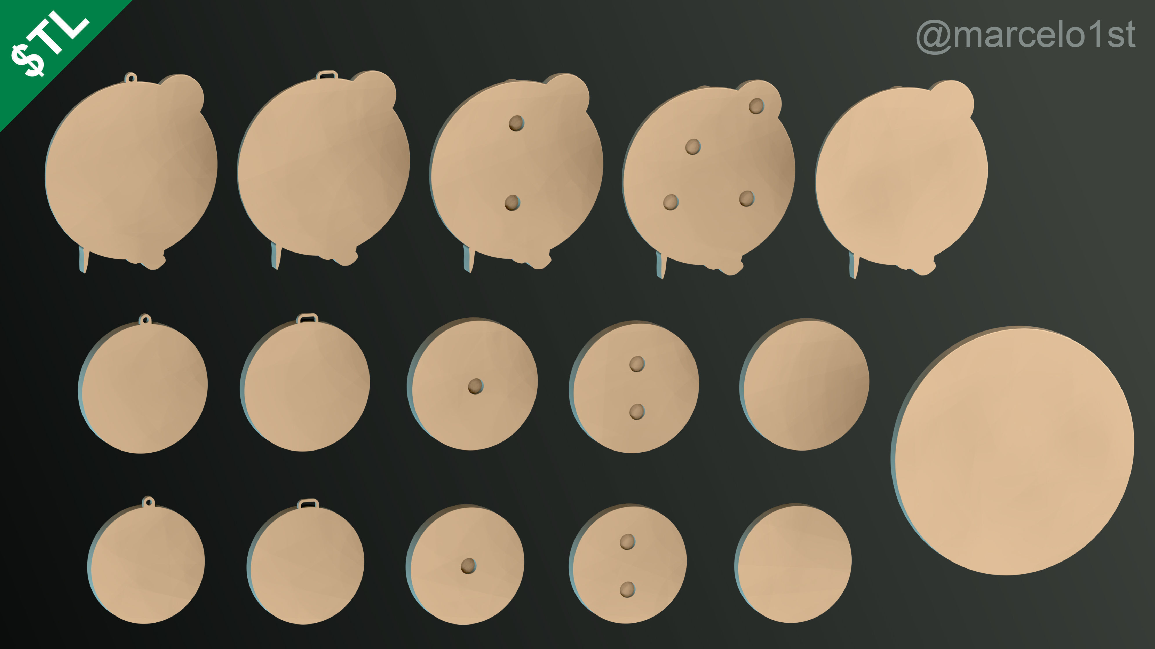 NBA ATLANTIC - Boston Celtics Pack 3D print model_21