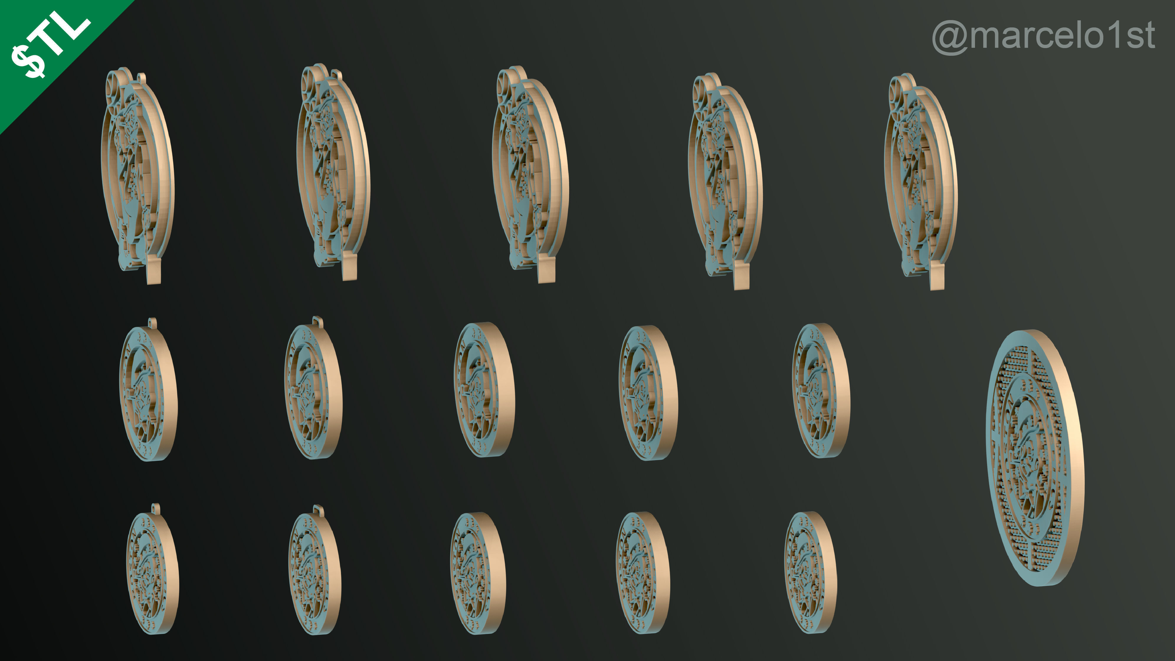 NBA ATLANTIC - Boston Celtics Pack 3D print model_14