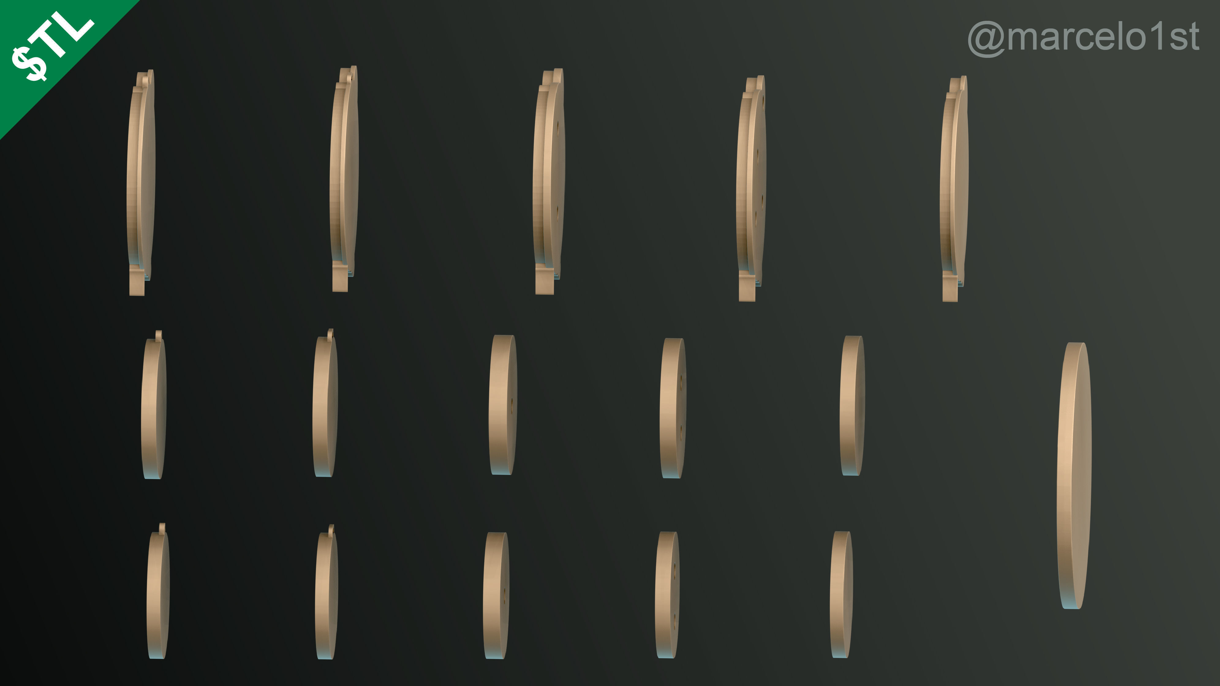 NBA ATLANTIC - Boston Celtics Pack 3D print model_16