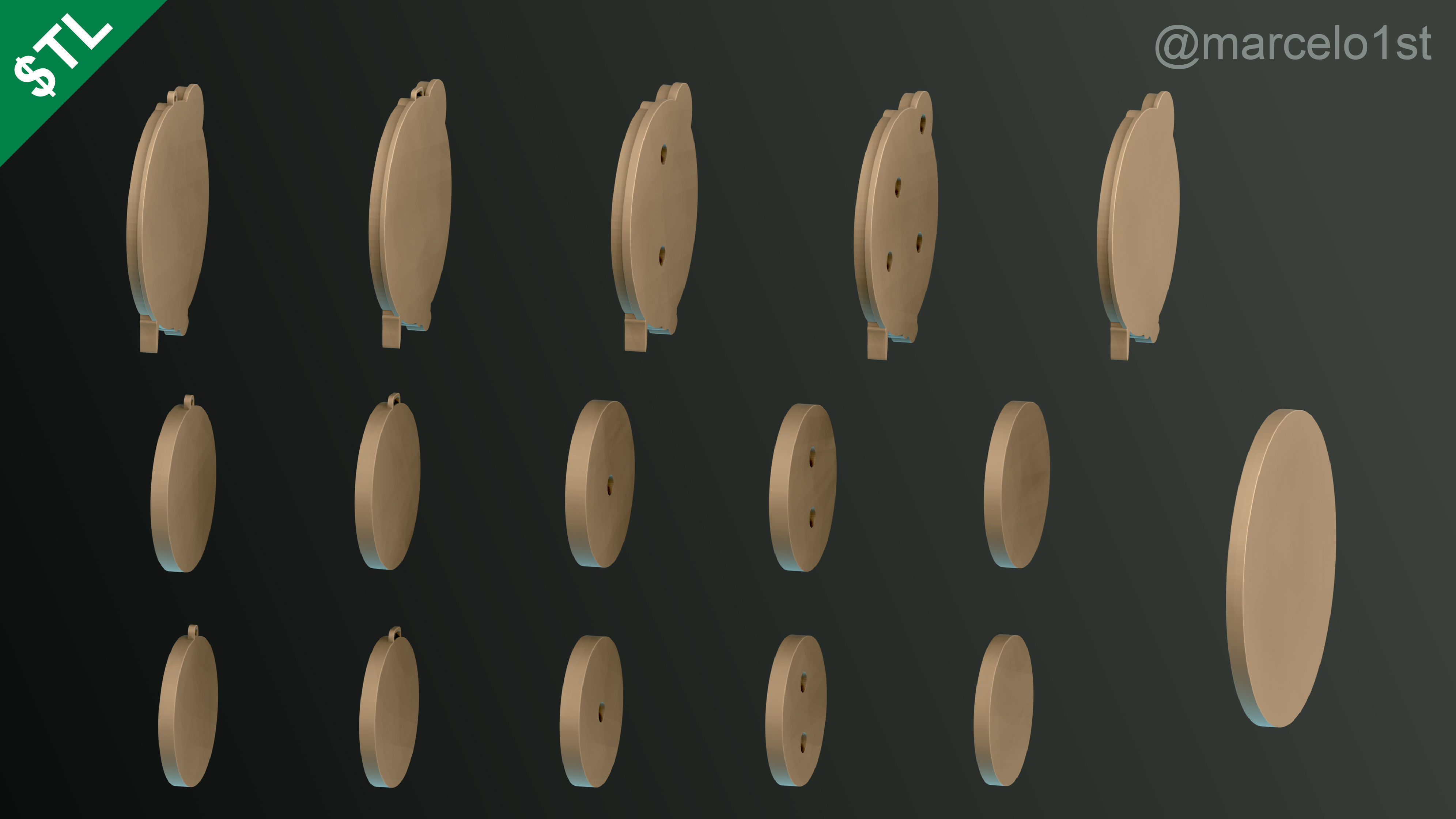 NBA ATLANTIC - Boston Celtics Pack 3D print model_17