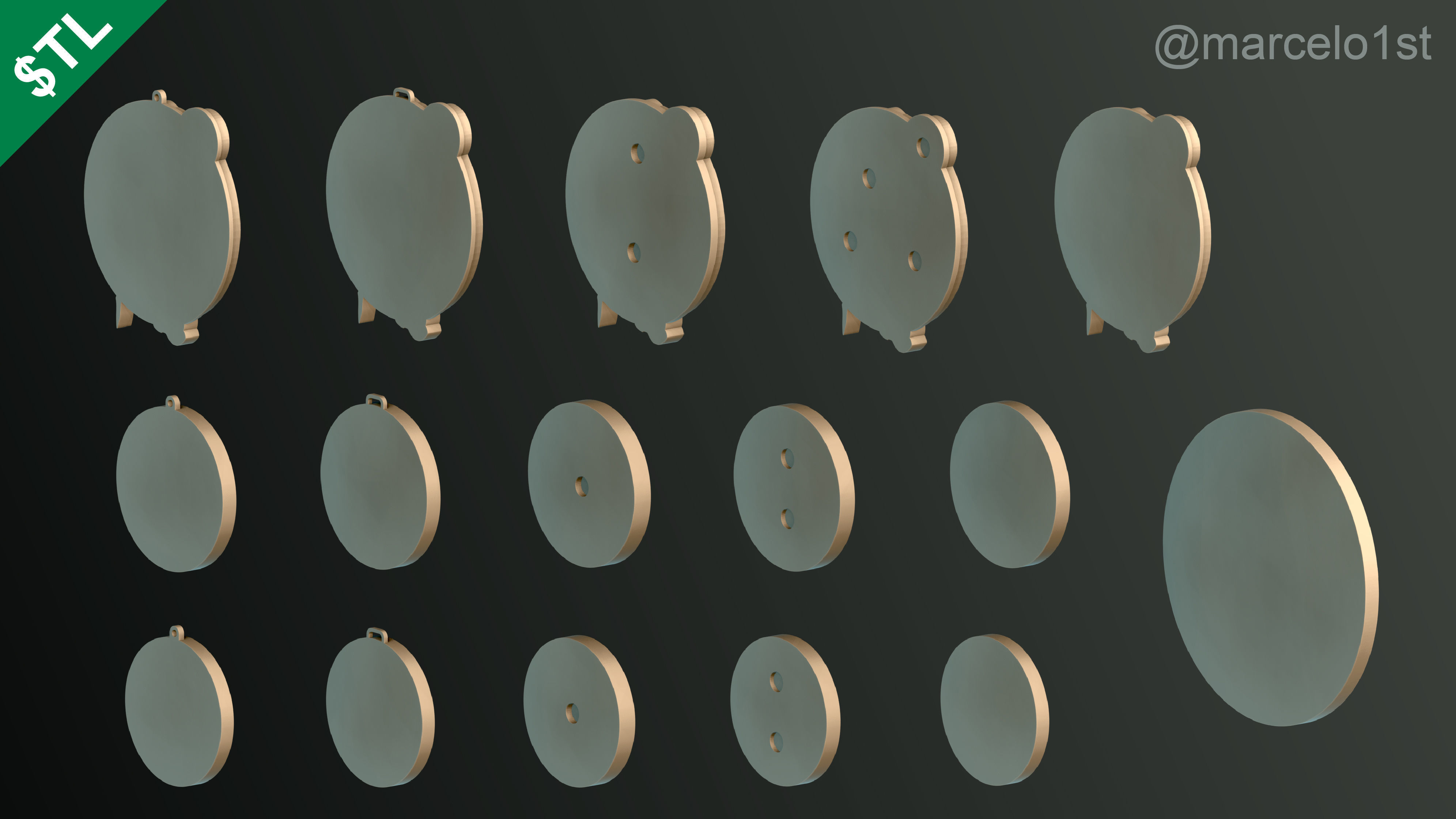 NBA ATLANTIC - Boston Celtics Pack 3D print model_26