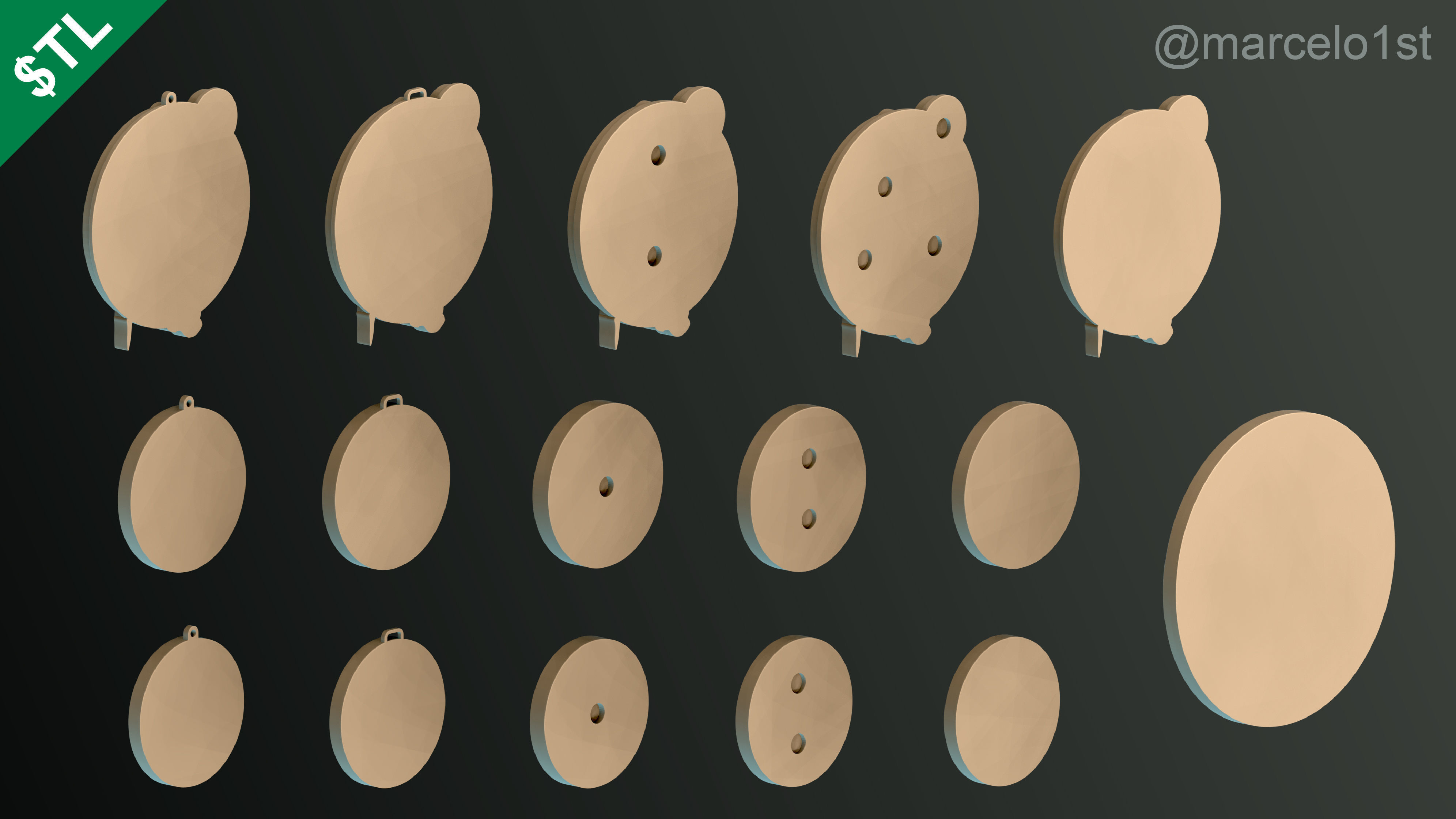 NBA ATLANTIC - Boston Celtics Pack 3D print model_19