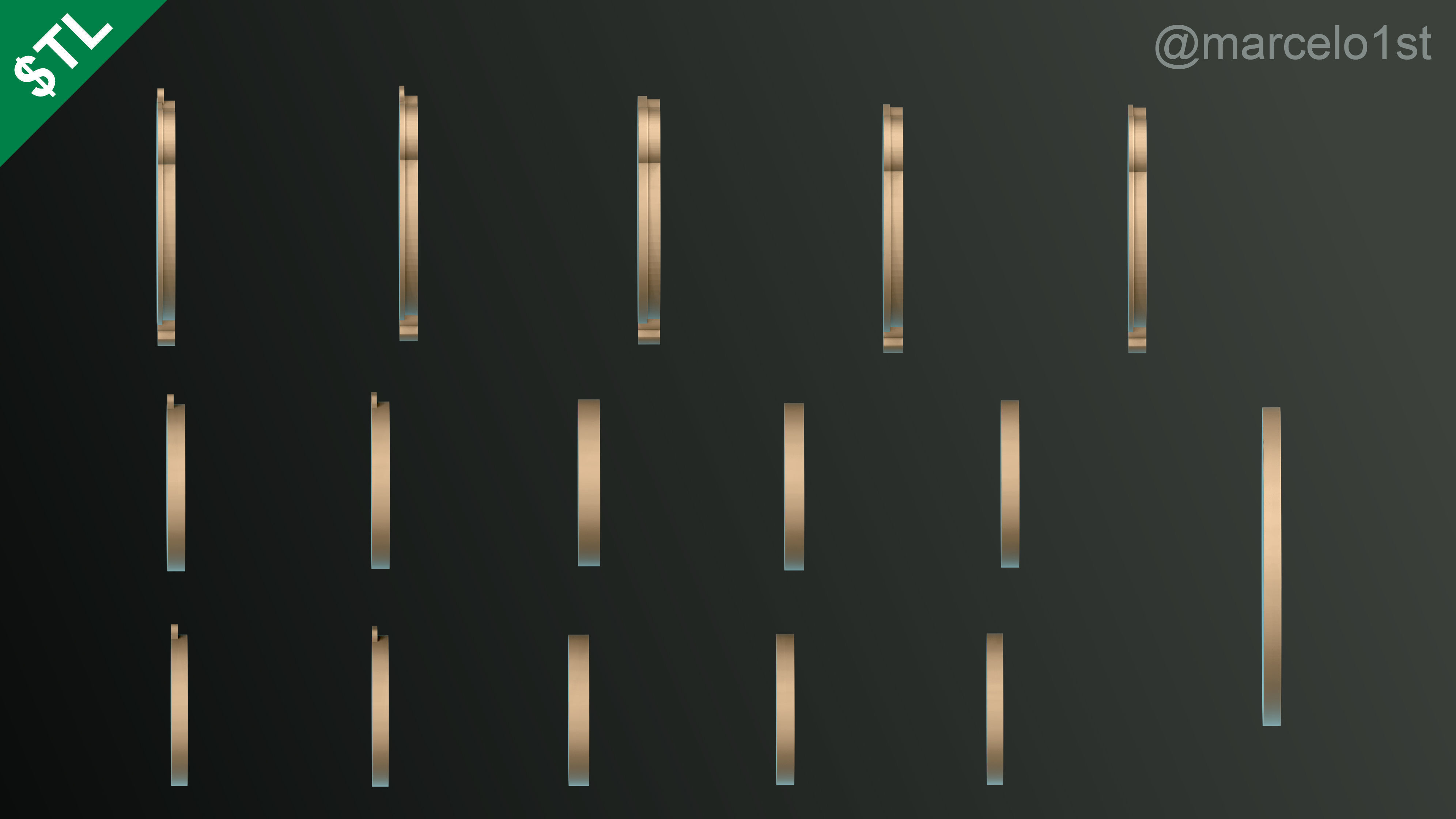 NBA ATLANTIC - Boston Celtics Pack 3D print model_29