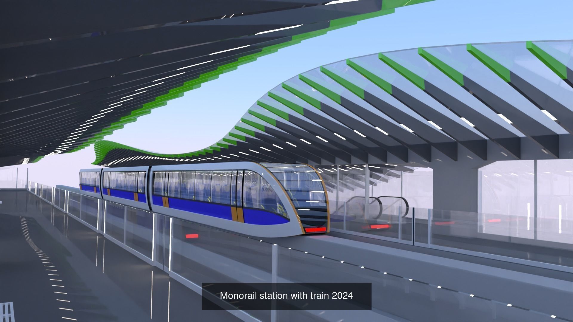 Monorail stations 2024 collection III _9