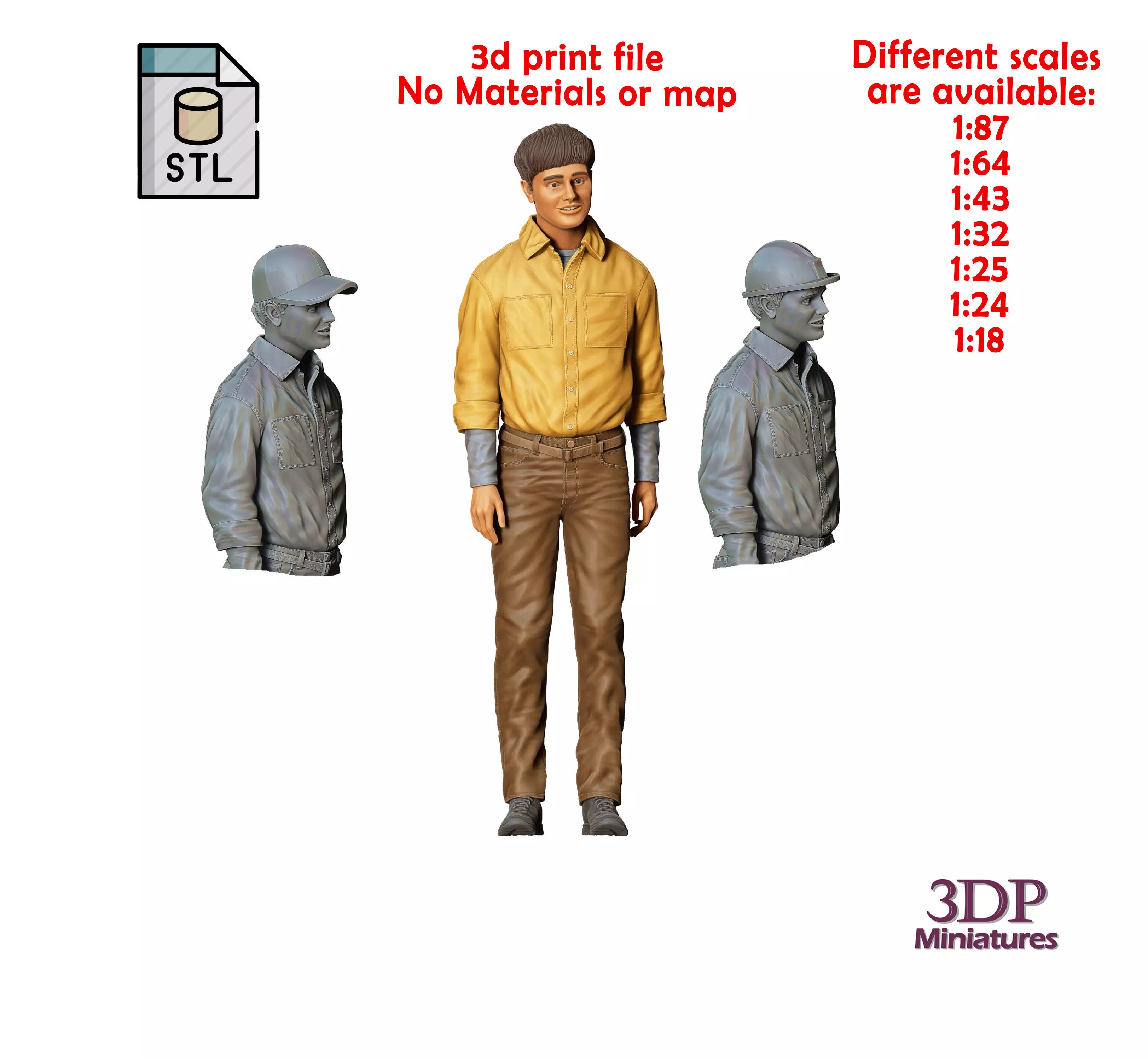 N4 Stranger Things Will Byers 3D print model