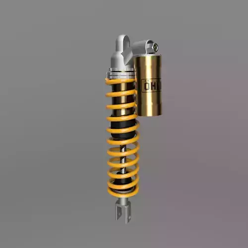 Motocross bike rear shock