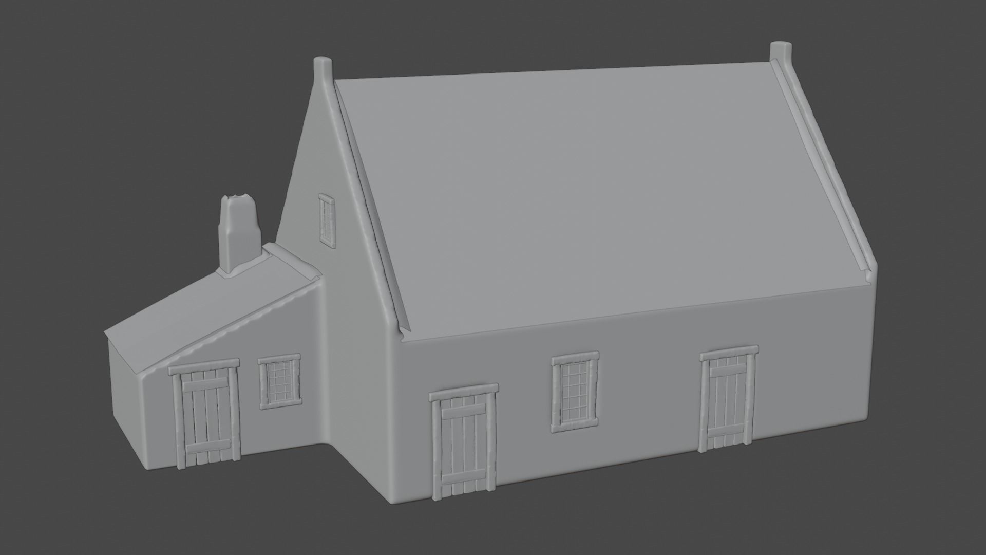 Farm House 3D model_9