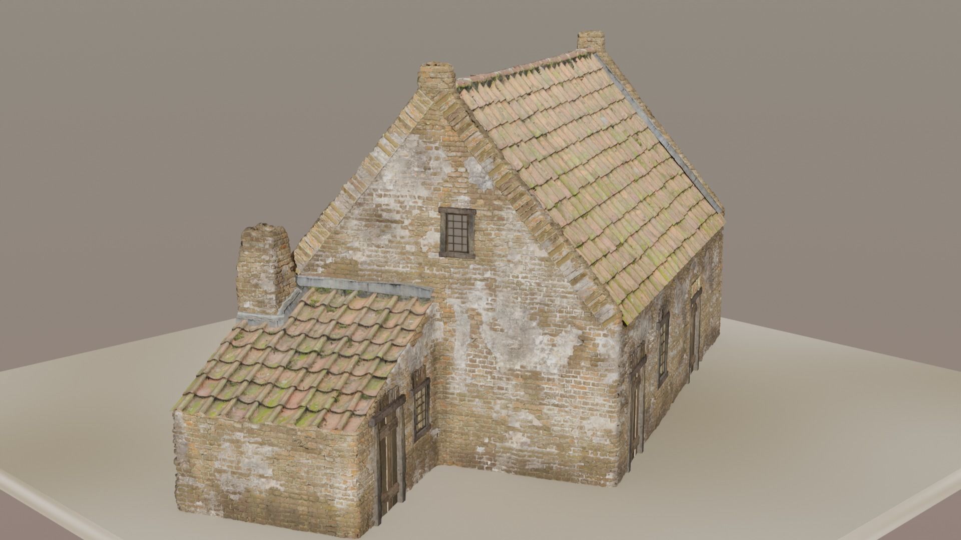 Farm House 3D model_2