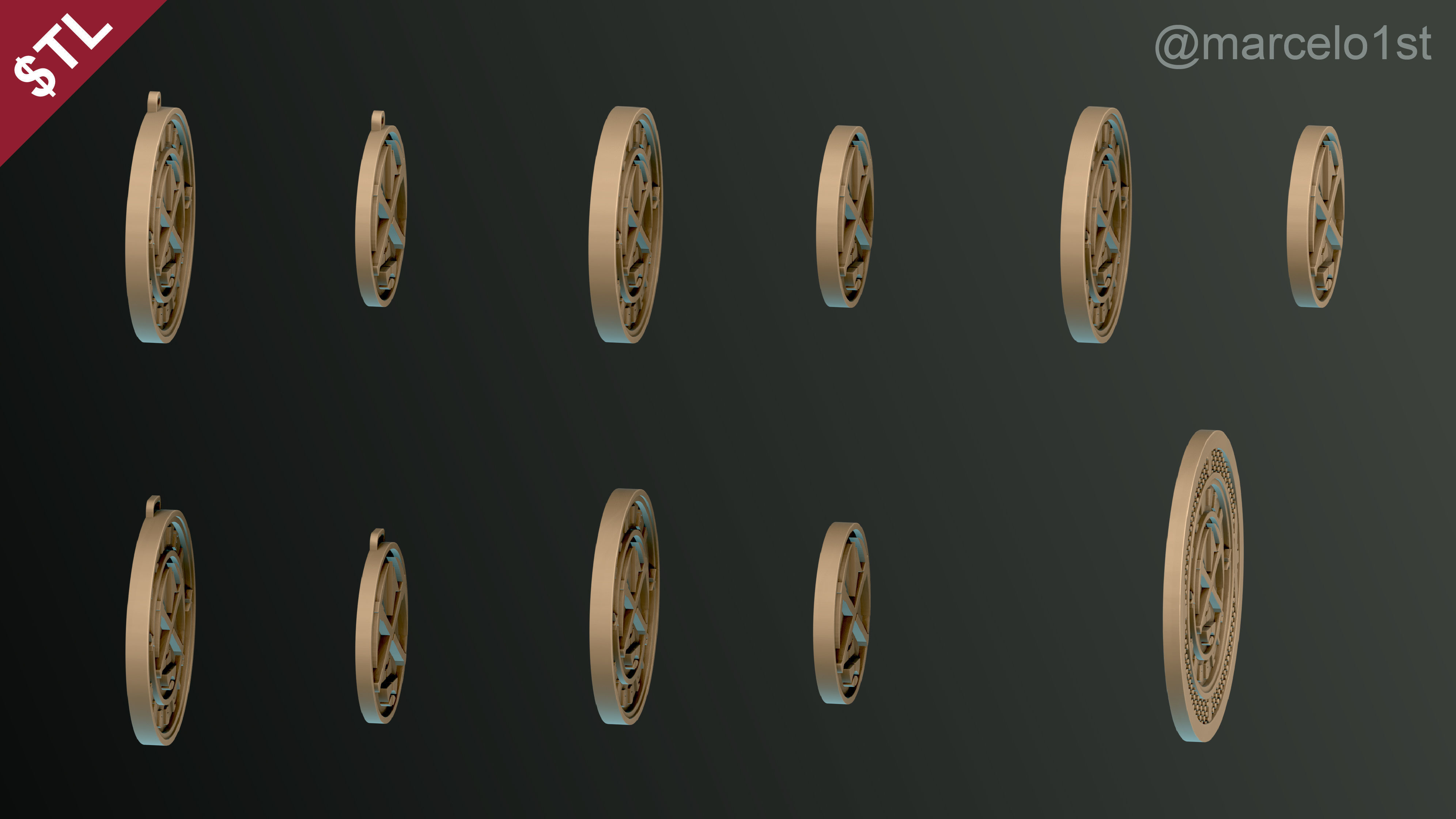 NBA NORTHWEST -  Denver Nuggets Pack 3D print model_30